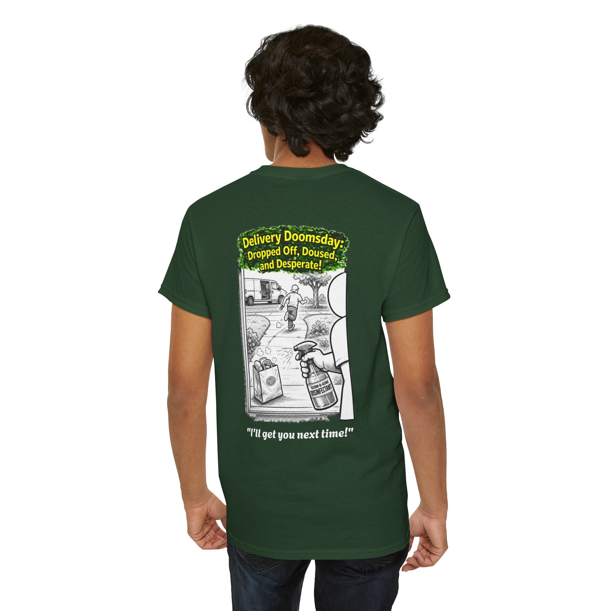 I Survived 2020 —  PANDEMIC S1:E5: Director's Cut "Delivery Doomsday" Unisex Heavy Cotton Tee