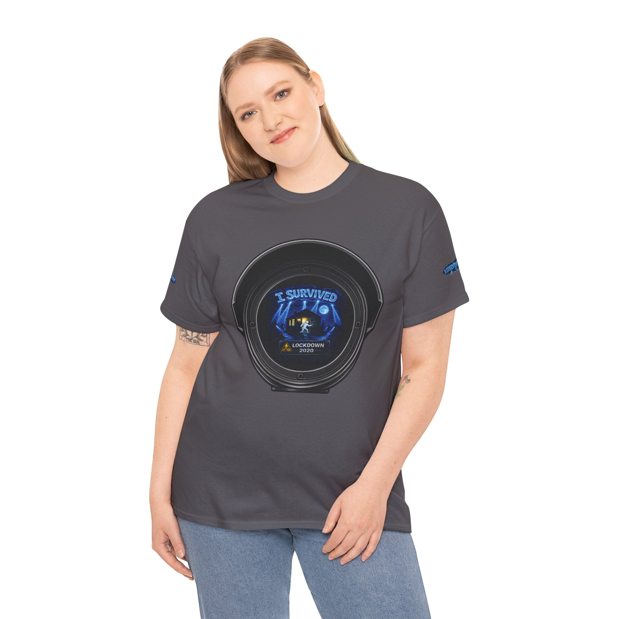 I Survived 2020 — Director's Cut S3:E2 "Dating Under Lockdown" | Lockdown Edition Documentary Unisex Heavy Cotton Tee (SPECIAL EDITION)