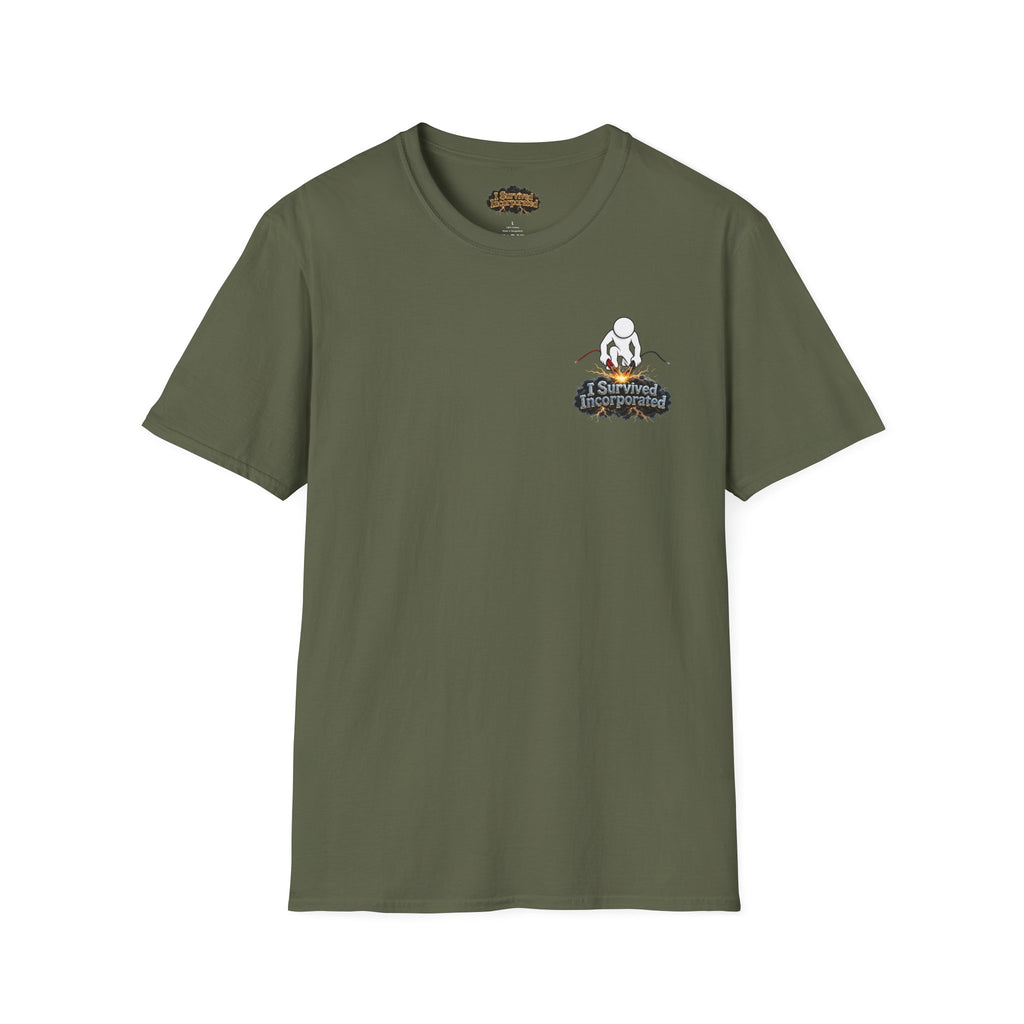 I Survived 2020 — "Please Stand By" Test Pattern Tee Summer Premier Unisex Softstyle T-Shirt