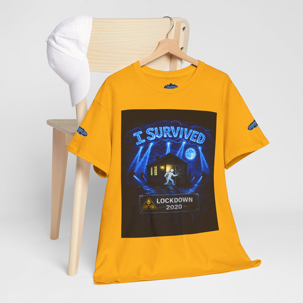 I Survived 2020 — S3:E2 "Dating Under Lockdown" | Lockdown Edition Documentary Unisex Heavy Cotton Tee (SPECIAL EDITION)