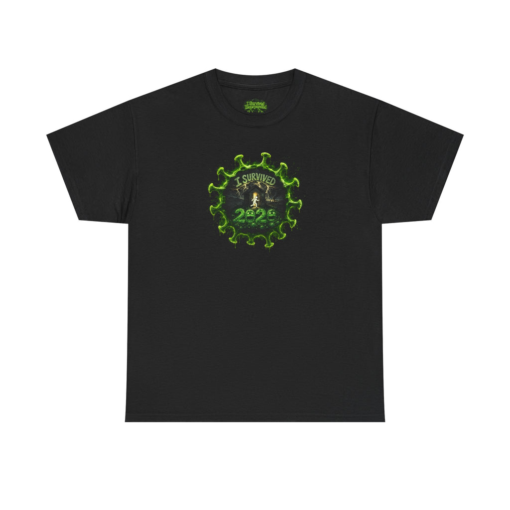 I Survived 2020 — PANDEMIC S1:E1: Director's Cut "COVID-19: The Coronavirus" Unisex Heavy Cotton Tee