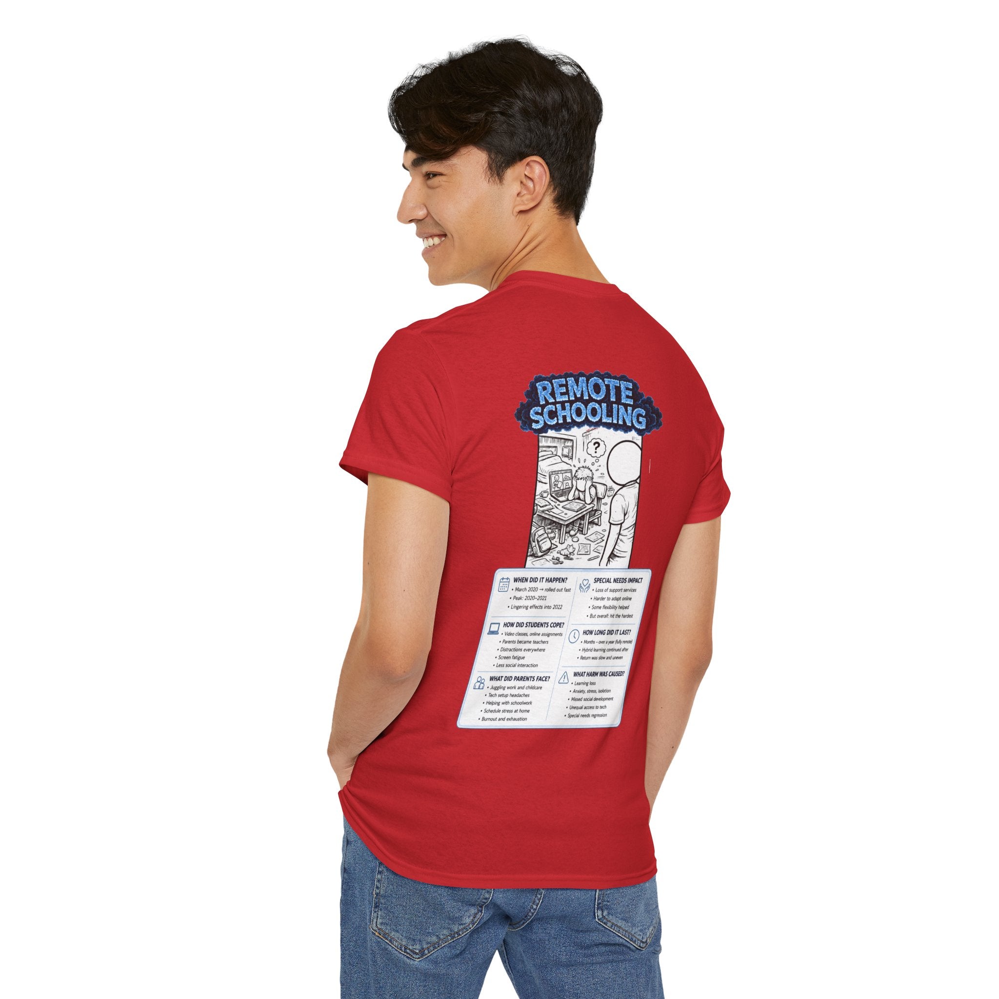 I Survived 2020 — LOCKDOWN S3:E3: "Remote Schooling" Documentary Tee