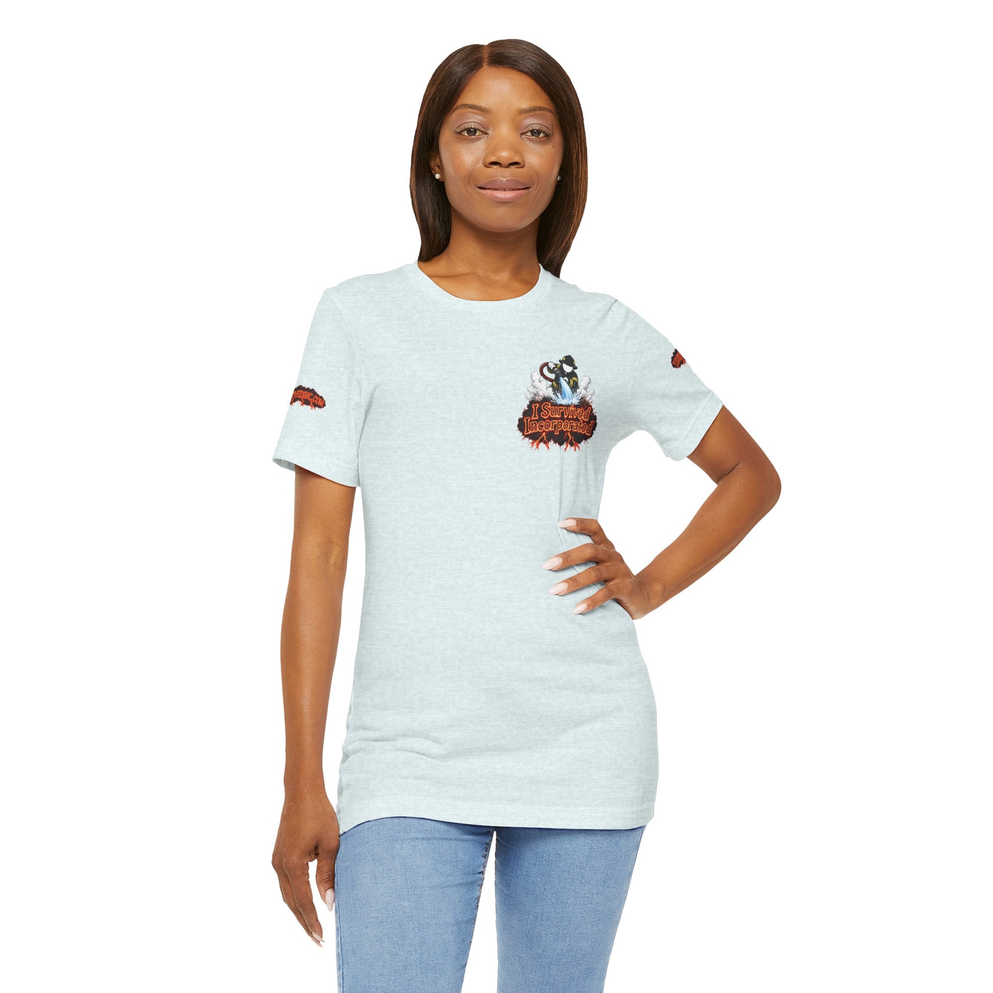 I Survived 2020 — "Please Stand By" Test Pattern Tee Wildfire Signal Special Edition Summer Premiere Unisex Jersey Short Sleeve Tee