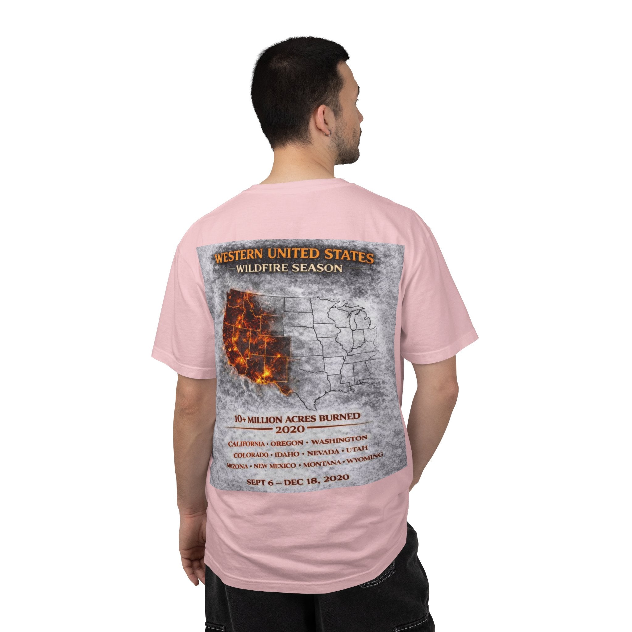 I Survived 2020 — S2:E4 "Western U.S. Wildfire Season" | Mid-Season Finale Pt. 1 | Wildfire Edition Memorial Unisex Garment-Dyed T-shirt