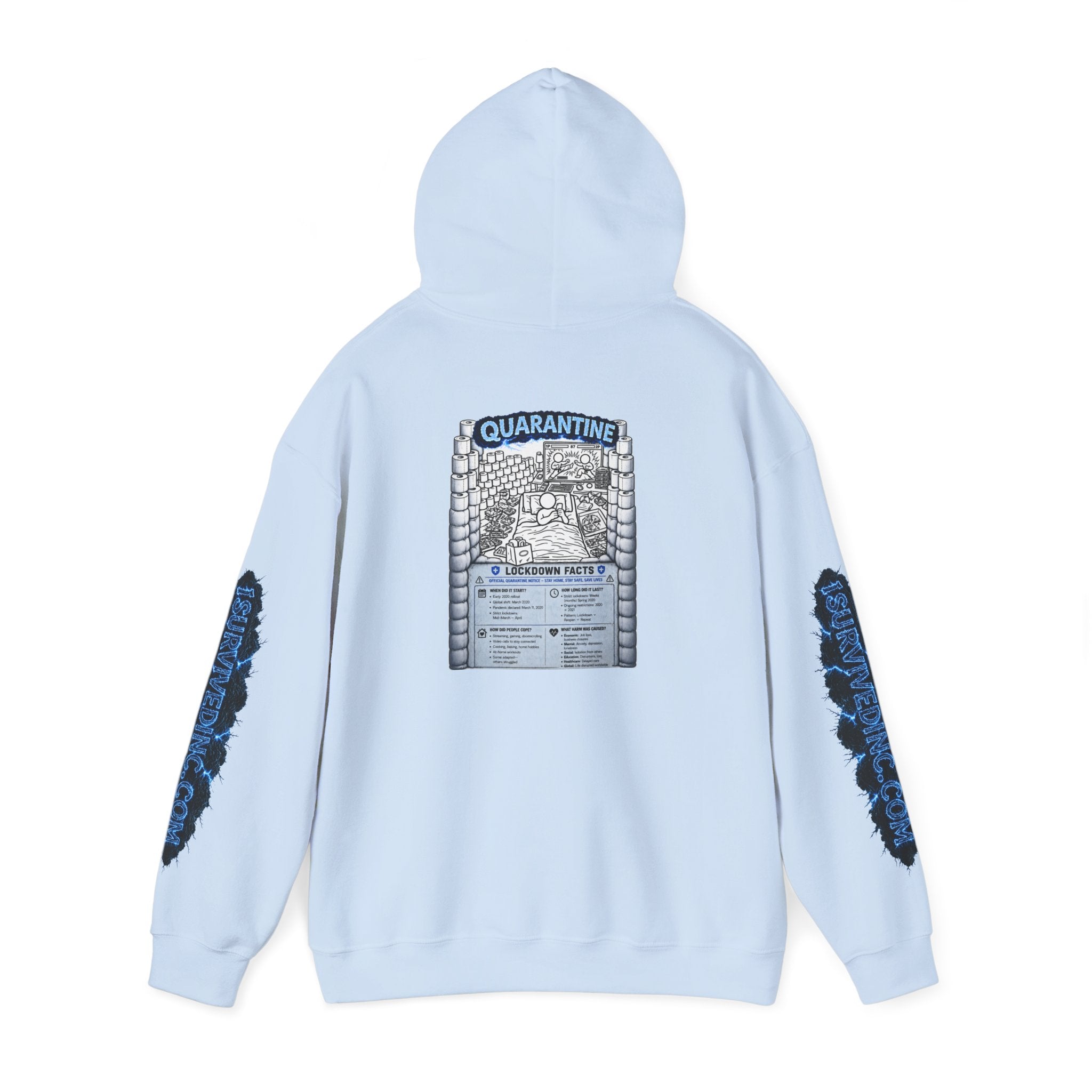 I Survived 2020 — LOCKDOWN S3:E1: "Quarantine" Hoodie