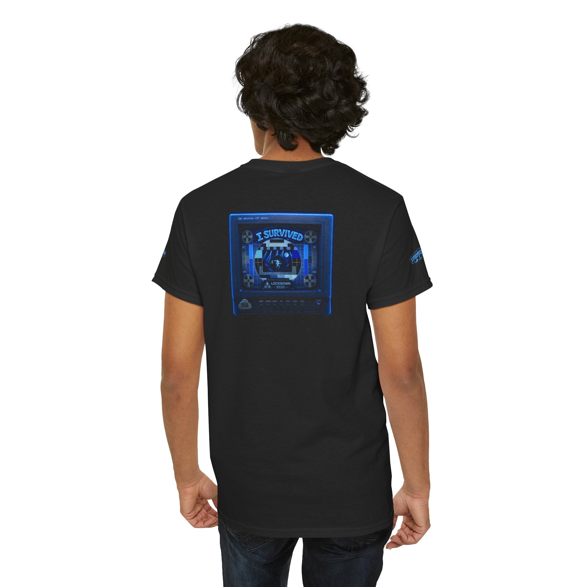 I Survived 2020 — "Please Stand By" Test Pattern Tee Lockdown Special Edition Summer Exclusive Unisex Heavy Cotton Tee