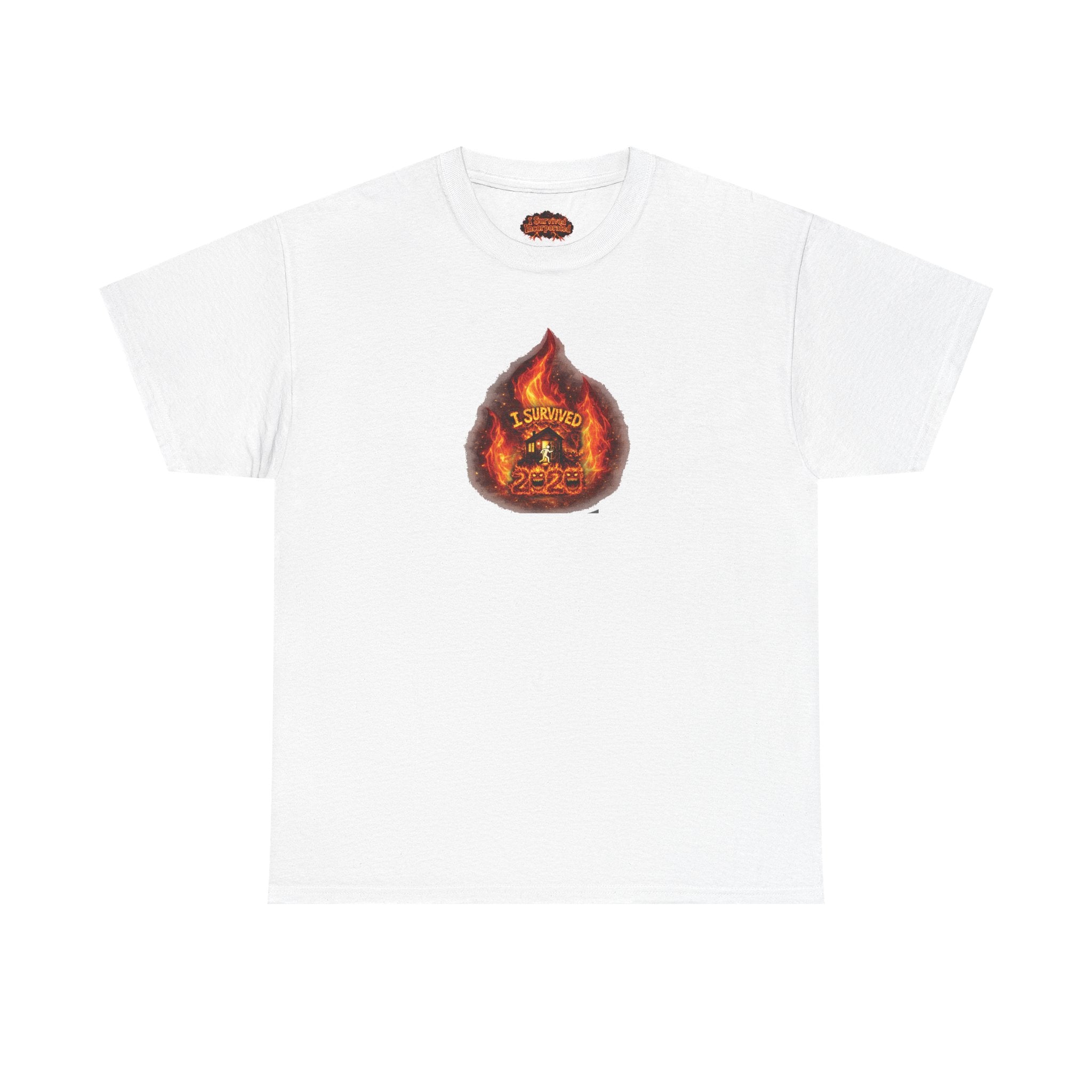 I Survived 2020 — WILDFIRES S2:E1: Director's Cut "Berry Creek" Memorial Unisex Heavy Cotton Tee