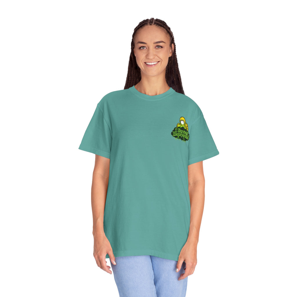 I Survived 2020 — "Please Stand By" Test Pattern Toxic Signal Tee Summer Premiere Unisex Garment-Dyed T-shirt