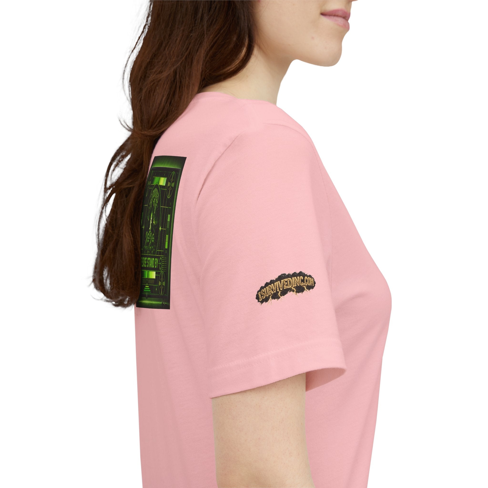 I Survived 2020 — "Please Stand By" Test Pattern Toxic Signal Tee Special Edition Summer Premiere Unisex Jersey Short Sleeve Tee