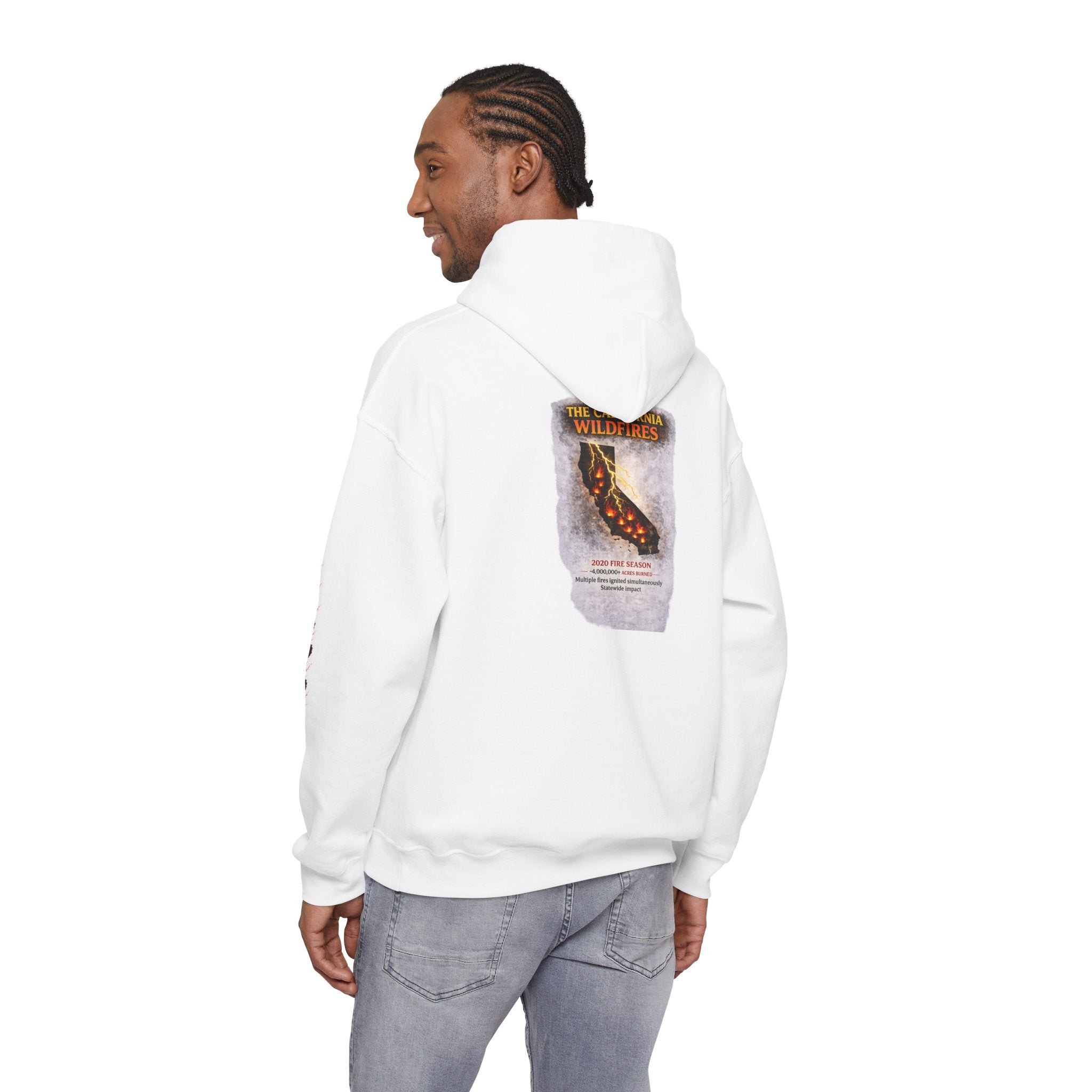 I Survived 2020 — Director's Cut S2:E3 "The California Wildfires" | Wildfire Edition Memorial Hoodie Sweatshirt