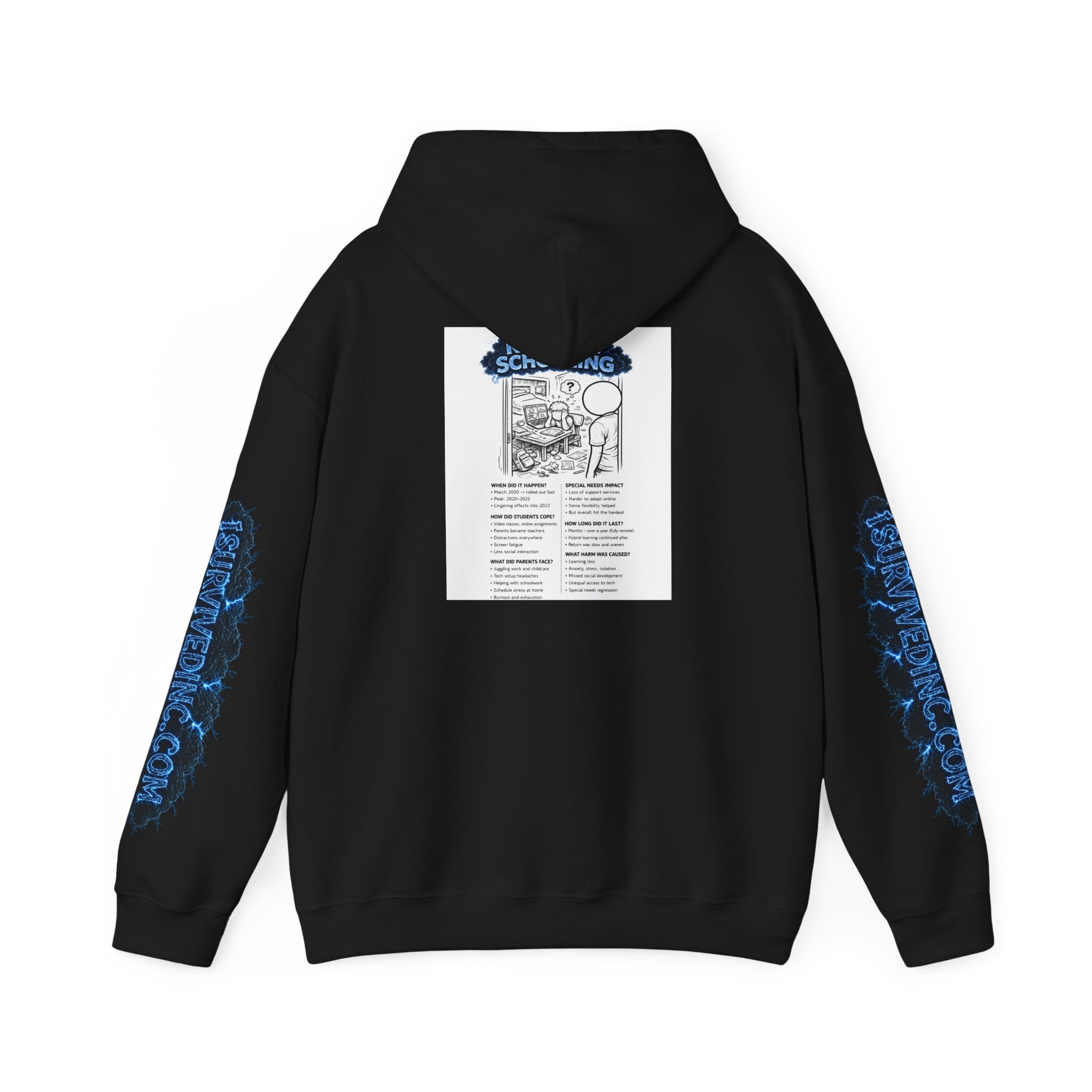 I Survived 2020 — S3:E3 "Remote Schooling" | Lockdown Edition Documentary Hoodie Sweatshirt
