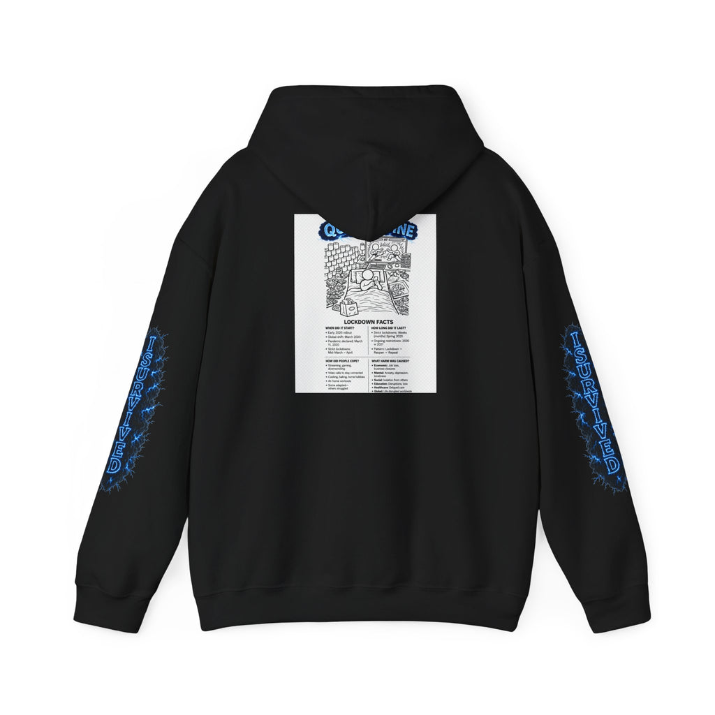 I Survived 2020 — Director's Cut S3:E1 "Quarantine" | Lockdown Edition Documentary Hoodie Sweatshirt