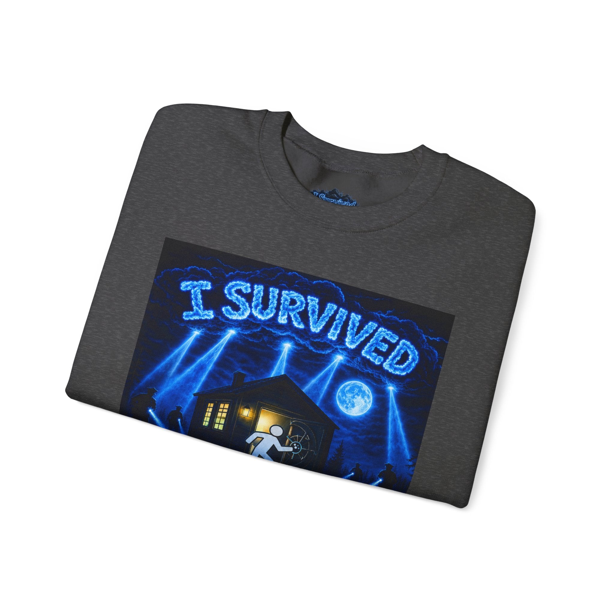 I Survived 2020 — S3:E4 "Working From Home" | Mid-Season Finale Pt. 1 | Lockdown Edition Documentary Unisex Heavy Blend™ Crewneck Sweatshirt