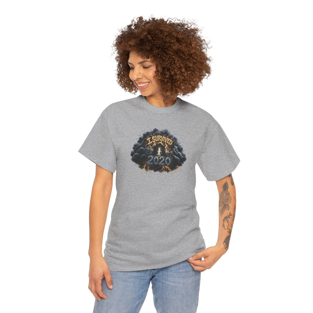 I Survived 2020 —  Original PILOT Design: Director's Cut Unisex Heavy Cotton Tee