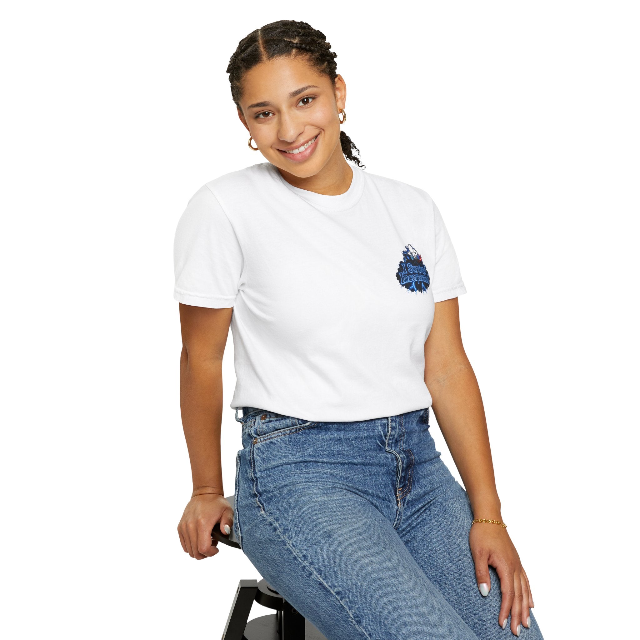 I Survived 2020 — "Please Stand By" Test Pattern Tee Lockdown Special Edition Summer Exclusive Unisex Garment-Dyed T-shirt
