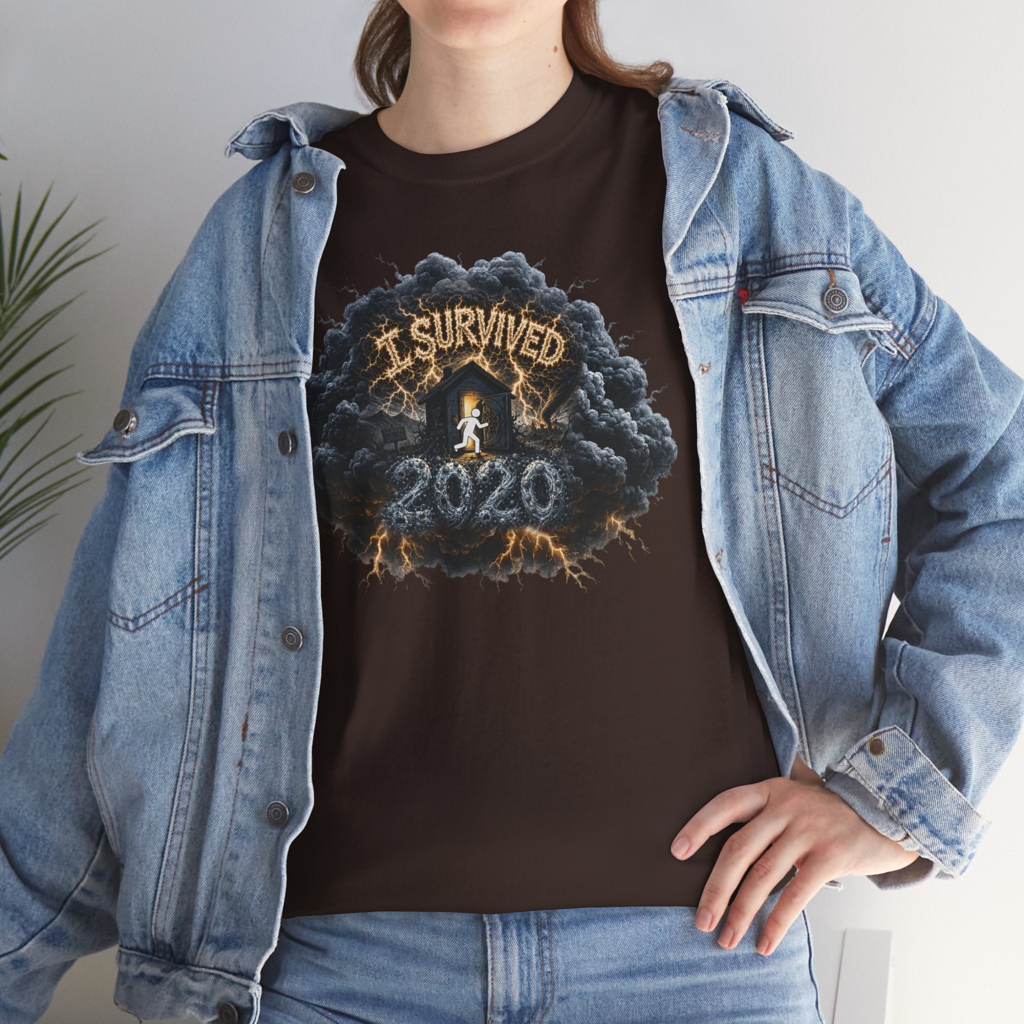 I Survived 2020 — Director's Cut Original Design Teaser Tee | Season 1 Premiere Drop Unisex Heavy Cotton Tee