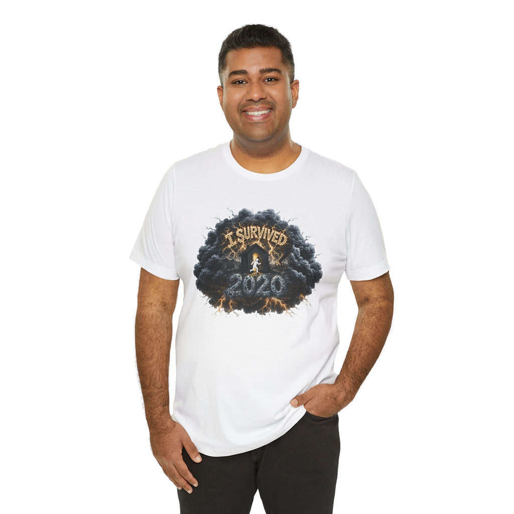 I Survived 2020 — Director's Cut Original Design Teaser Tee | Season 1 Premiere Drop Unisex Jersey Short Sleeve Tee