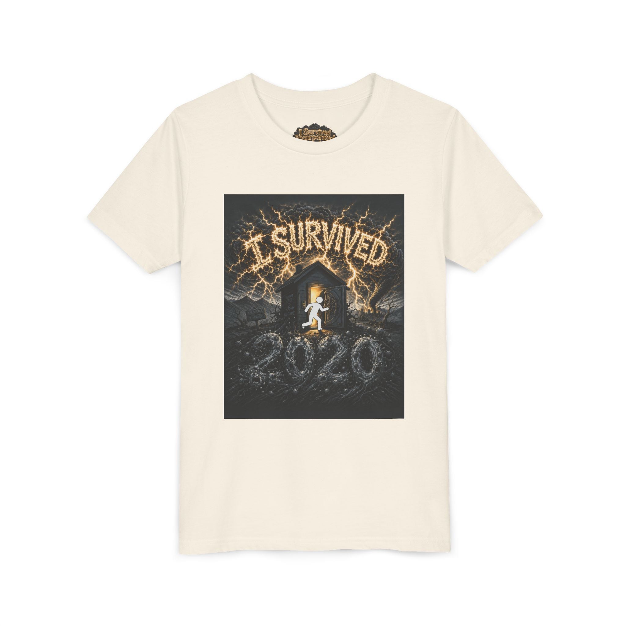 I Survived 2020 — Original Design Teaser Tee | Season 1 Premiere Drop Youth Short Sleeve Tee (SPECIAL EDITION)