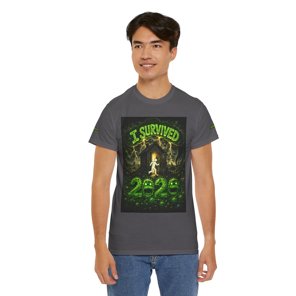 I Survived 2020 — S1:E1 "COVID-19: The Coronavirus" | Pandemic Edition Unisex Heavy Cotton Tee (SPECIAL EDITION)