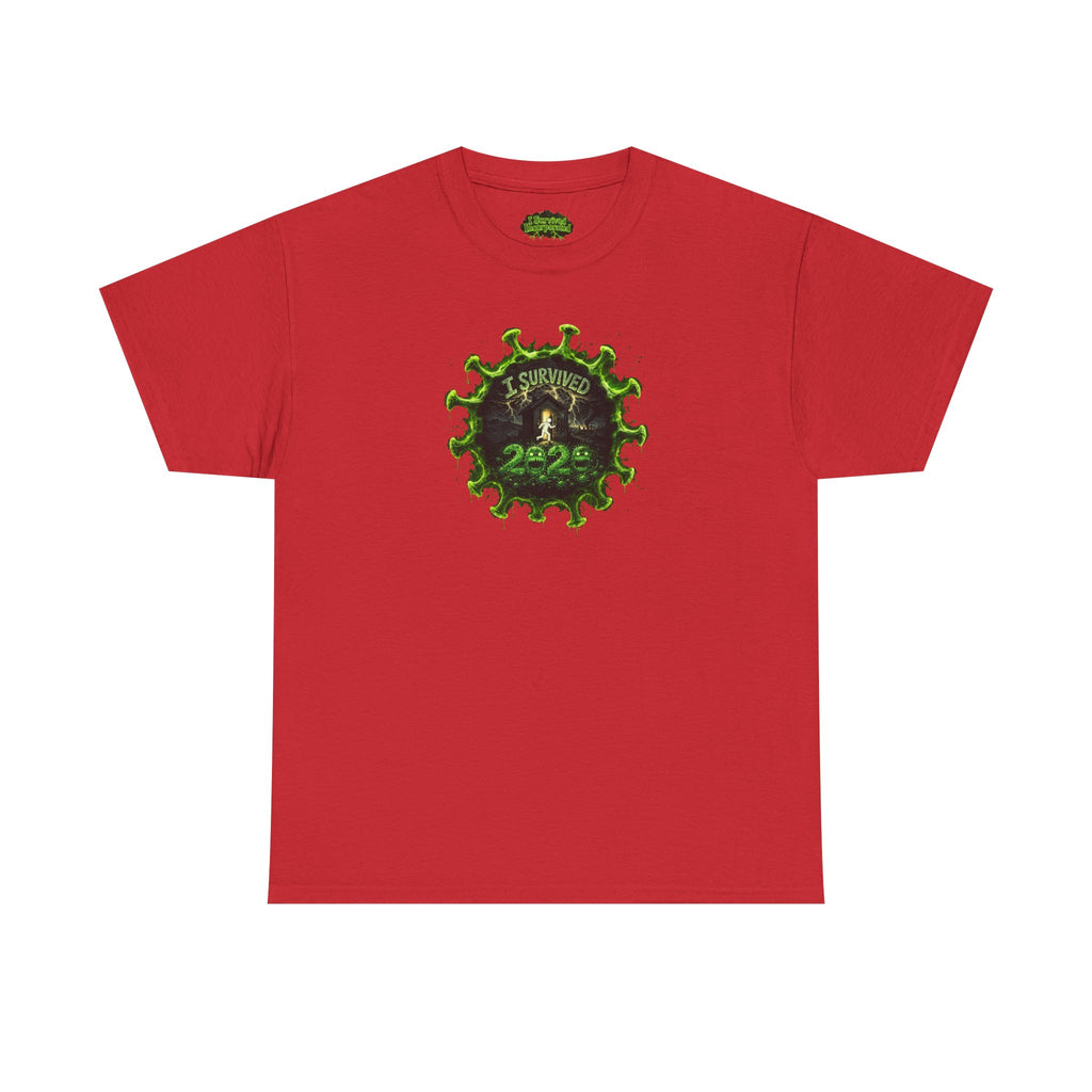 I Survived 2020 — PANDEMIC S1:E4: Director's Cut "Mask Madness" Unisex Heavy Cotton Tee