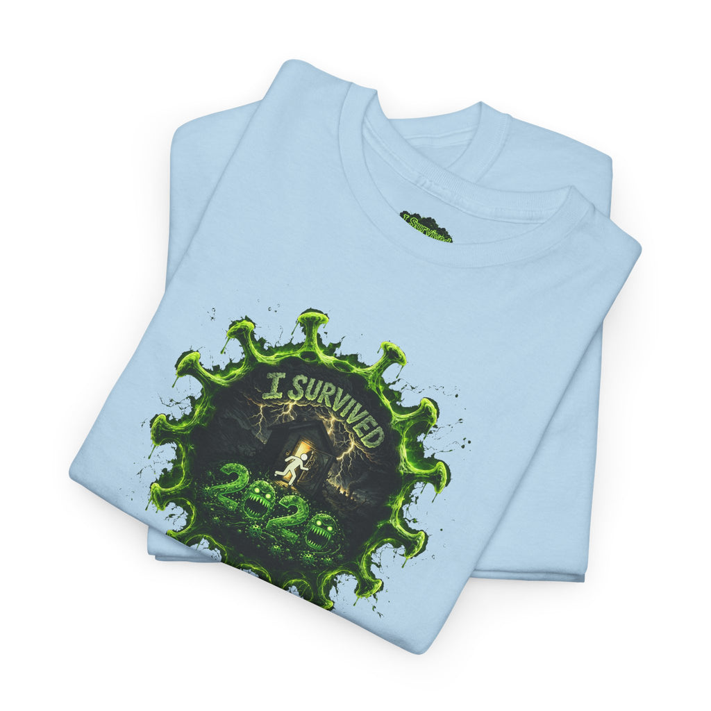 I Survived 2020 — PANDEMIC S1:E2: Director's Cut Special Edition "The Coming of COVID" Unisex Heavy Cotton Tee