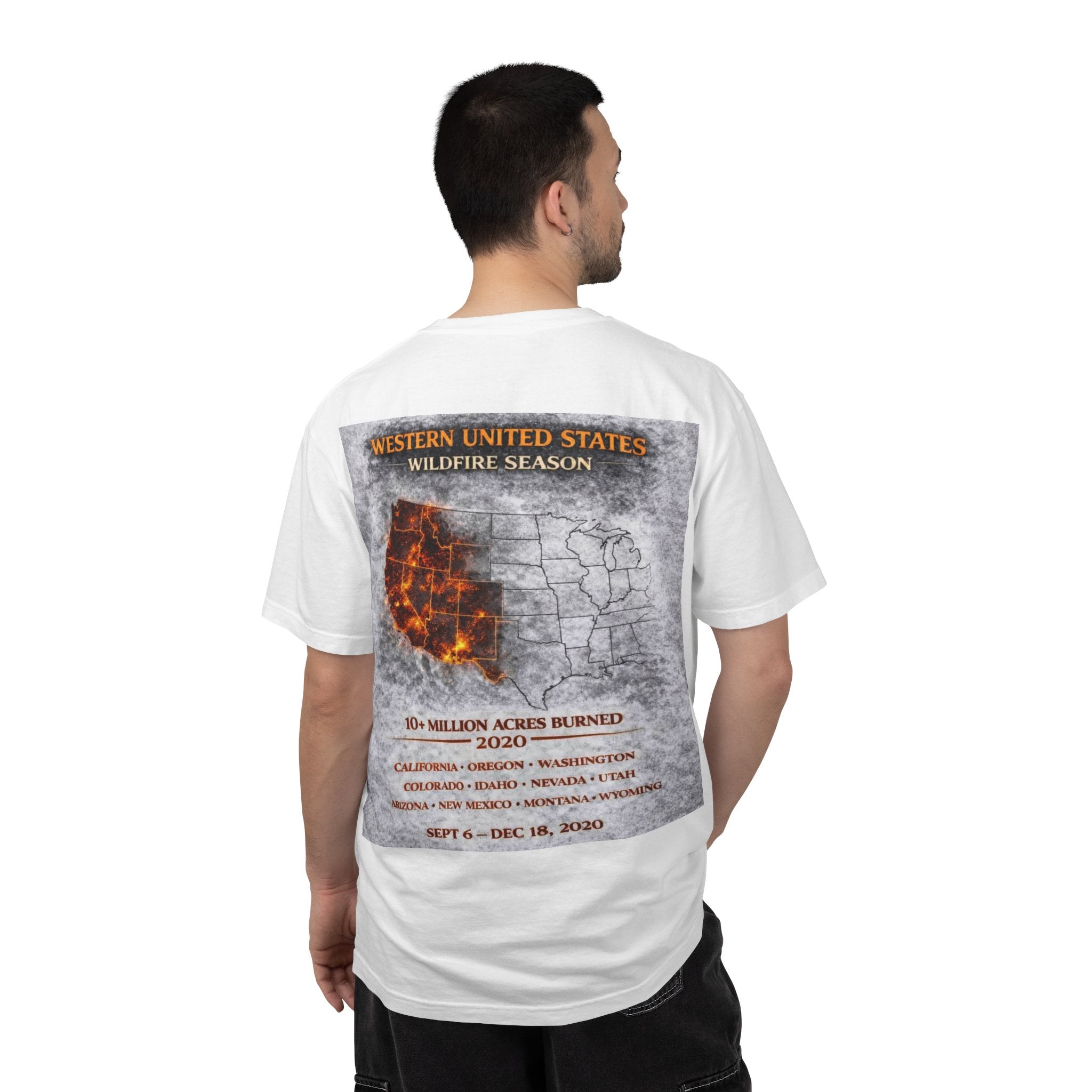 I Survived 2020 — Director's Cut S2:E4 "Western U.S. Wildfire Season" | Mid-Season Finale Pt. 1 | Wildfire Edition Memorial Unisex Garment-Dyed T-shirt