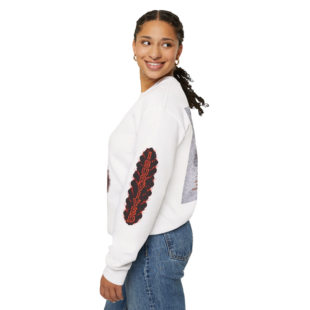 I Survived 2020 — Director's Cut S2:E4 "Western U.S. Wildfire Season" | Mid-Season Finale Pt. 1 | Wildfire Edition Memorial Unisex Heavy Blend™ Crewneck Sweatshirt