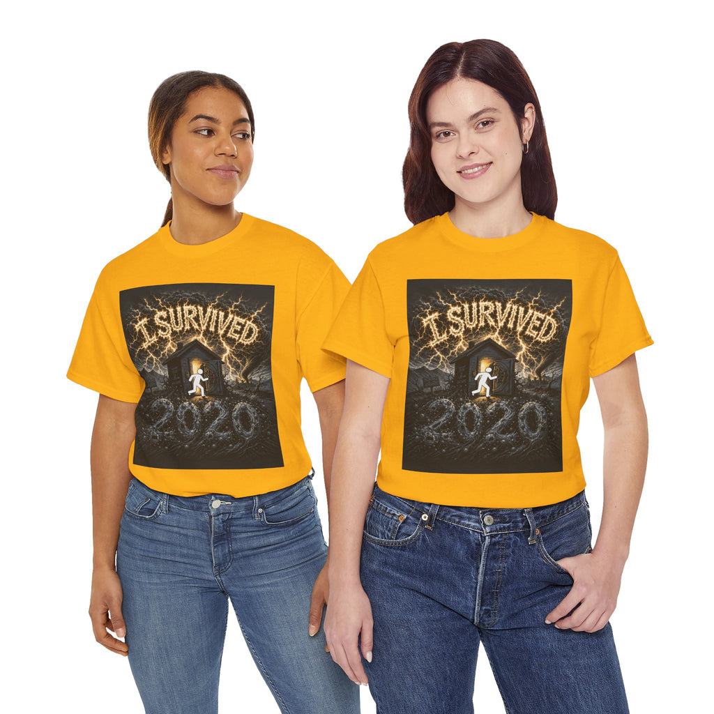 I Survived 2020 — Original PILOT Design Unisex Heavy Cotton Tee