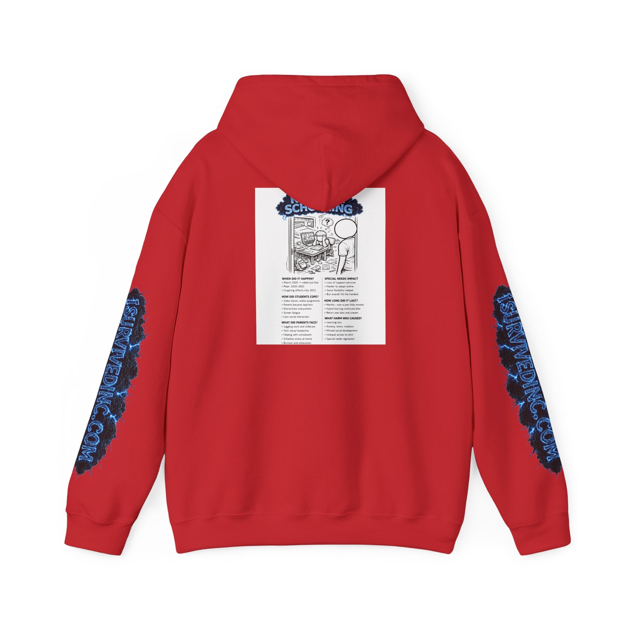 I Survived 2020 — S3:E3 "Remote Schooling" | Lockdown Edition Documentary Hoodie Sweatshirt