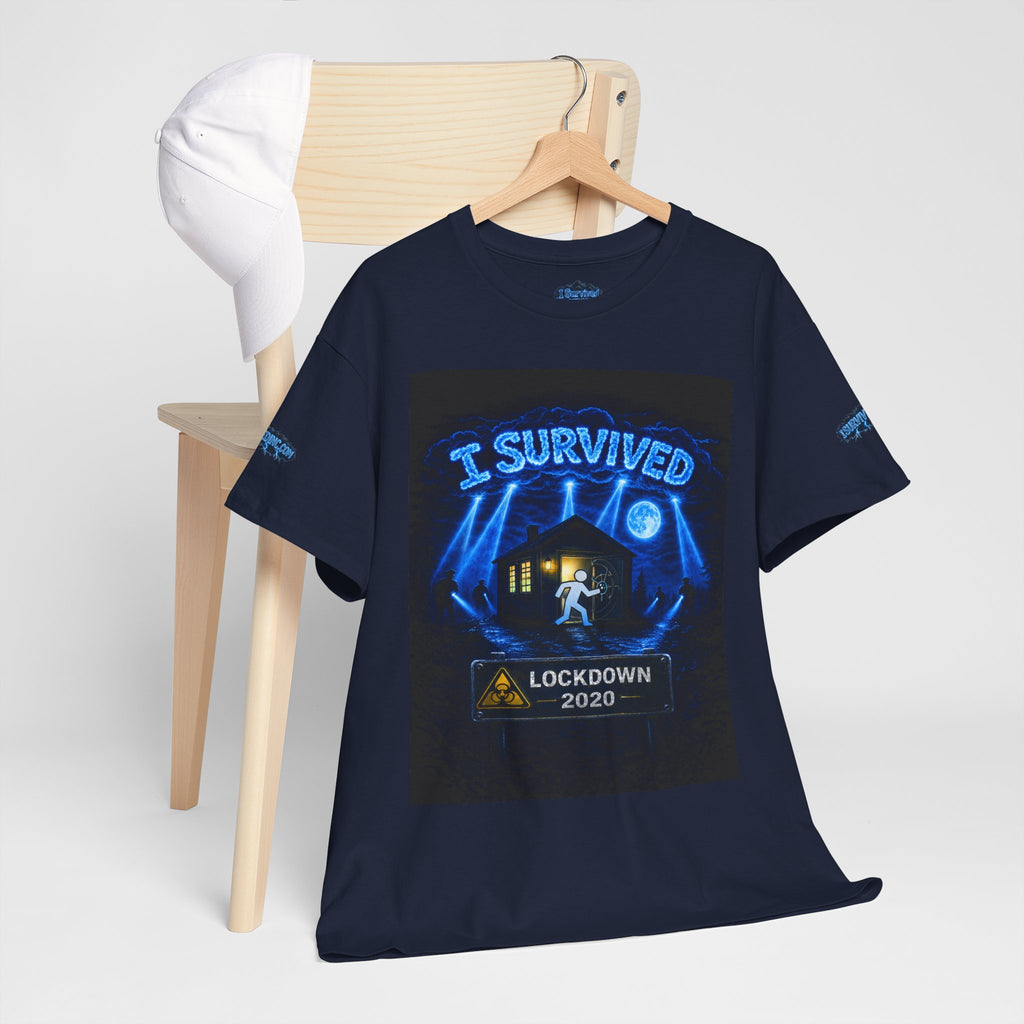 J'ai survécu à 2020 — S3:E1 « Quarantaine » | T-shirt unisexe en coton épais édition Confinement (ÉDITION SPÉCIALE)