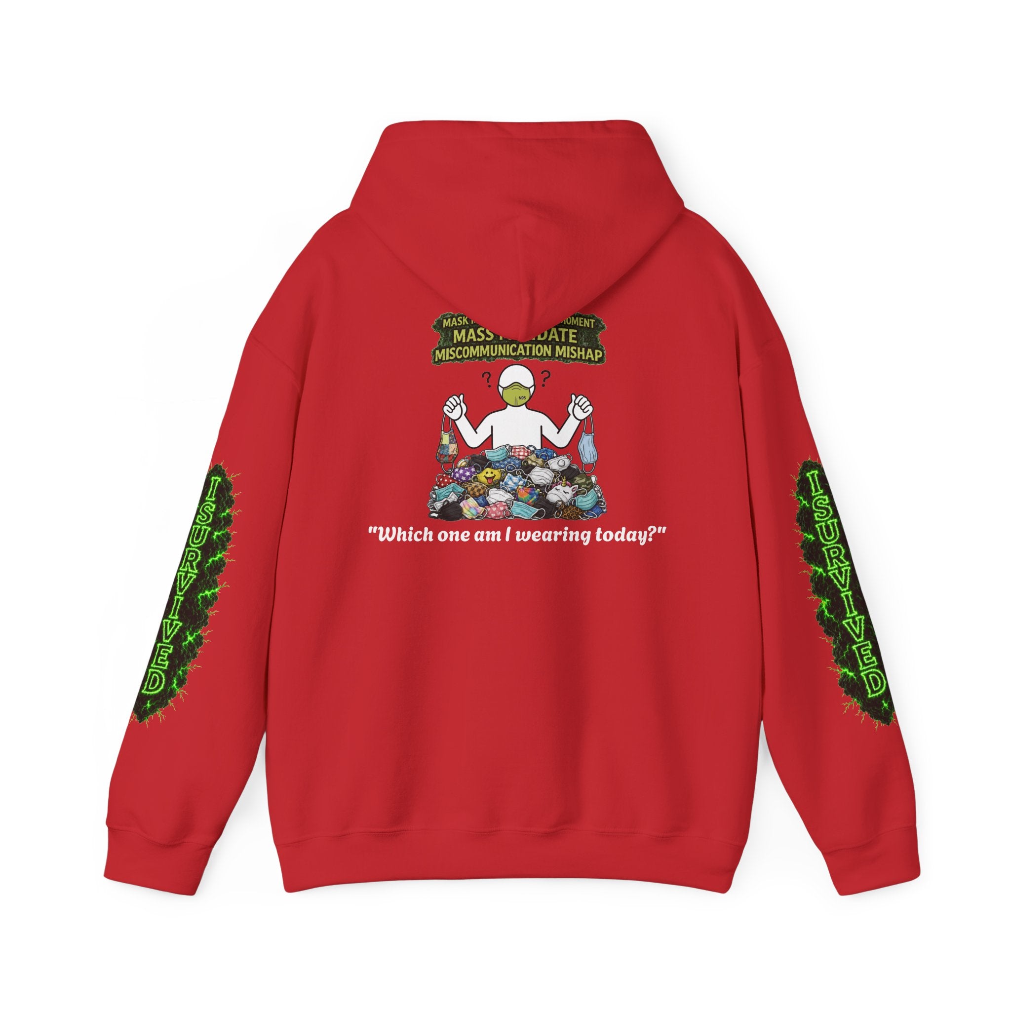 I Survived 2020 — Director's Cut S1:E4 "Mask Madness Mayhem Moment" | Pandemic Edition Hoodie Sweatshirt