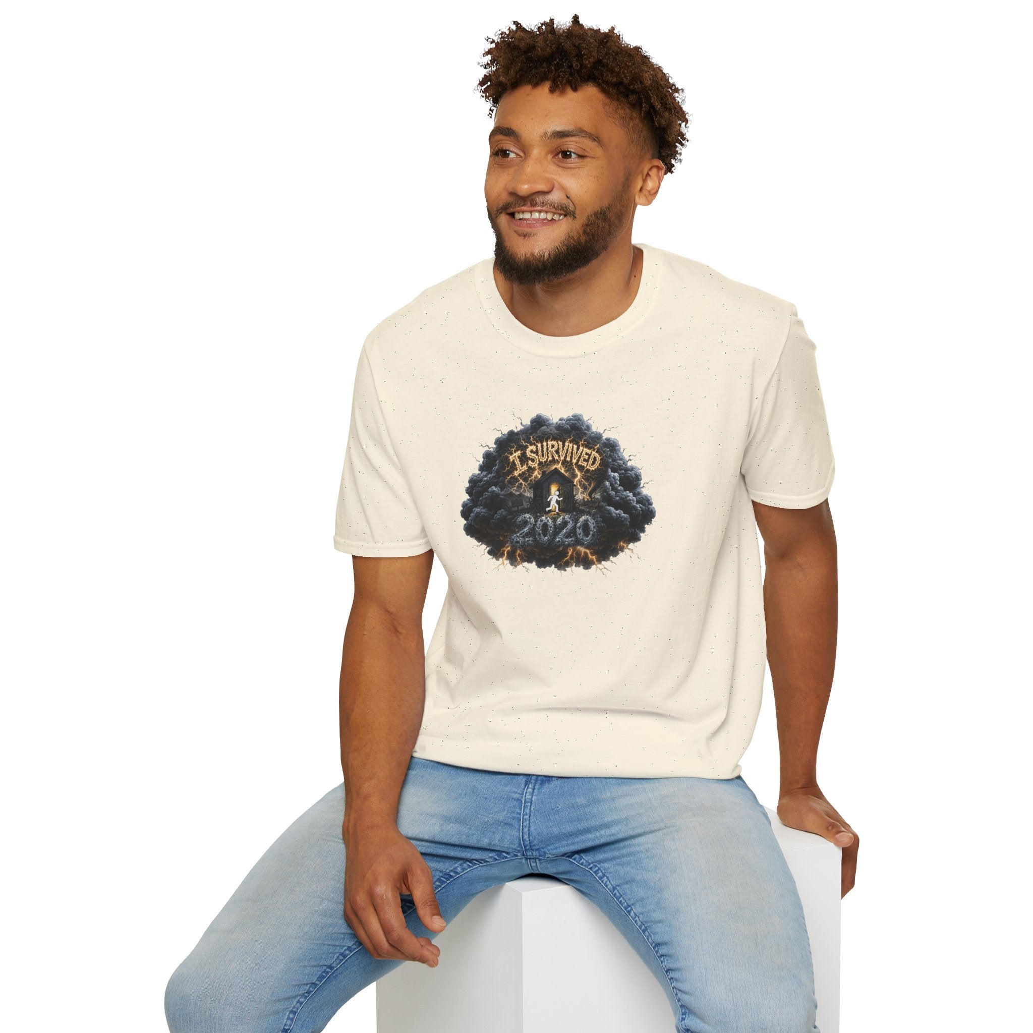 I Survived 2020 —  Original PILOT Design: Director's Cut Unisex Softstyle T-Shirt