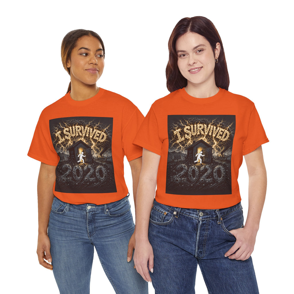 I Survived 2020 — Original PILOT Design Unisex Heavy Cotton Tee