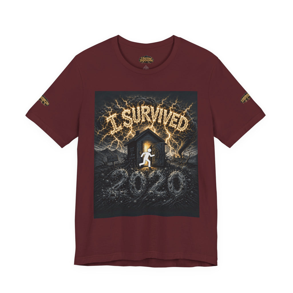 I Survived 2020 — Original PILOT Design: Special Edition Unisex Jersey Short Sleeve Tee
