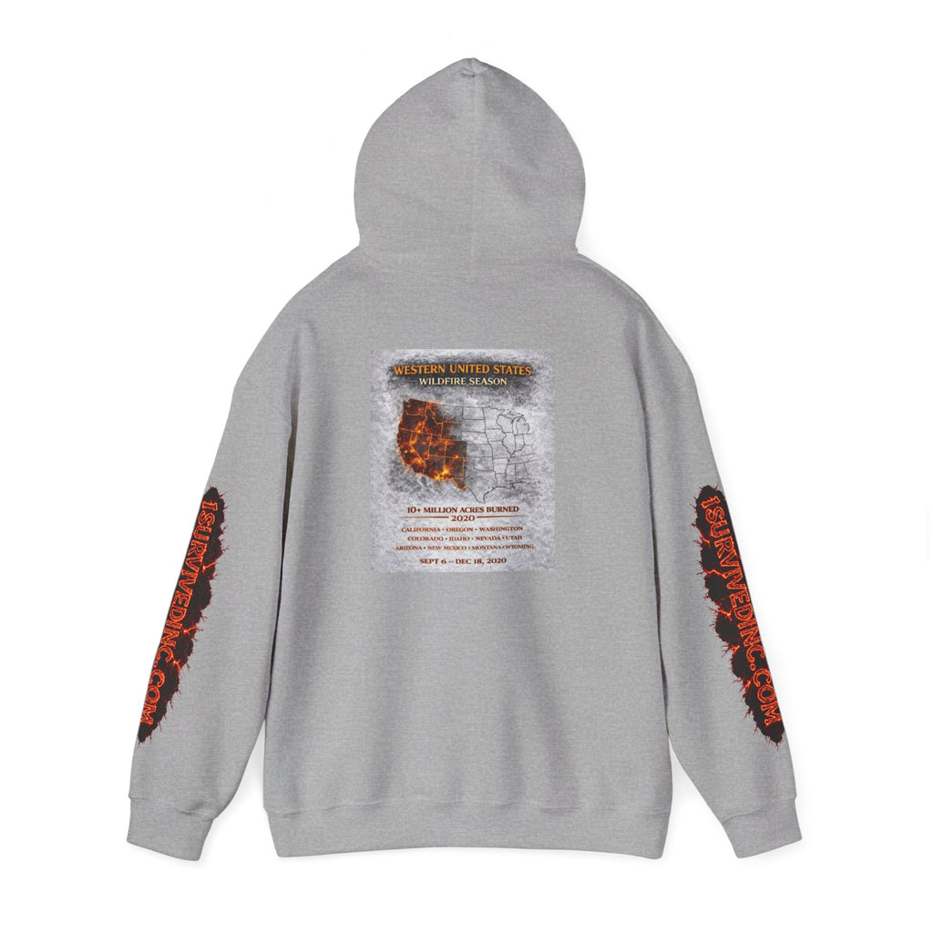 I Survived 2020 — S2:E4 "Western U.S. Wildfire Season" | Mid-Season Finale Pt. 1 | Wildfire Edition Memorial Hoodie Sweatshirt