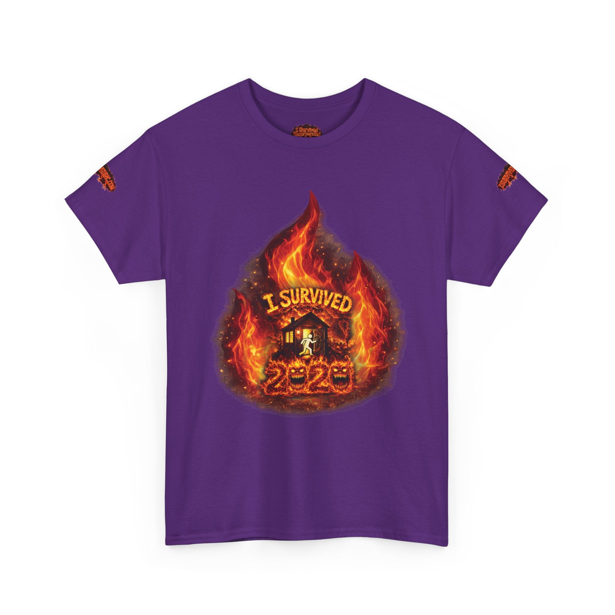 I Survived 2020 — Director's Cut S2:E3 "The California Wildfires" | Wildfire Edition Memorial Unisex Heavy Cotton Tee (SPECIAL EDITION)