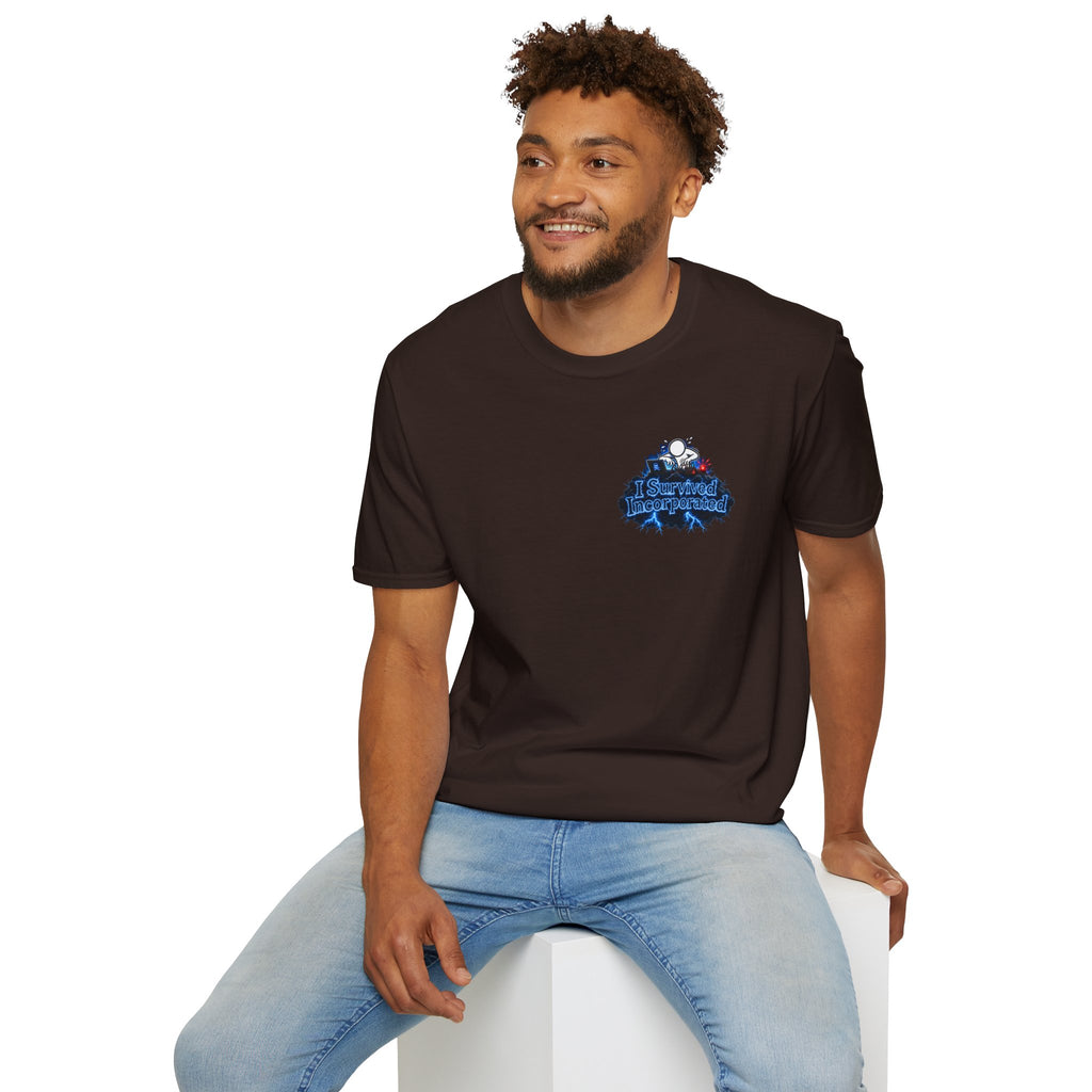 I Survived 2020 — "Please Stand By" Test Pattern Tee Lockdown Edition Summer Exclusive Unisex Softstyle T-Shirt