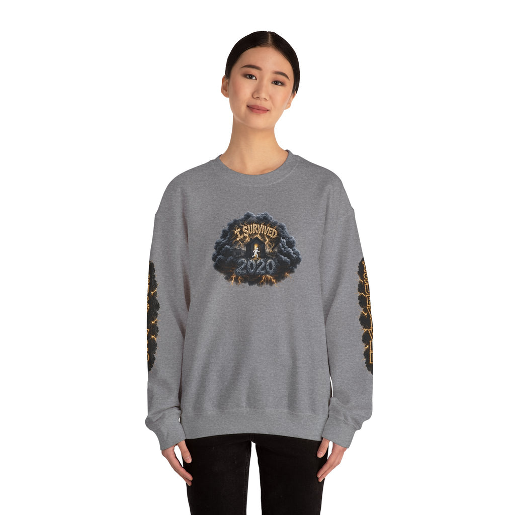 I Survived 2020 — Original PILOT Design: Director's Cut Special Edition Unisex Heavy Blend™ Crewneck Sweatshirt
