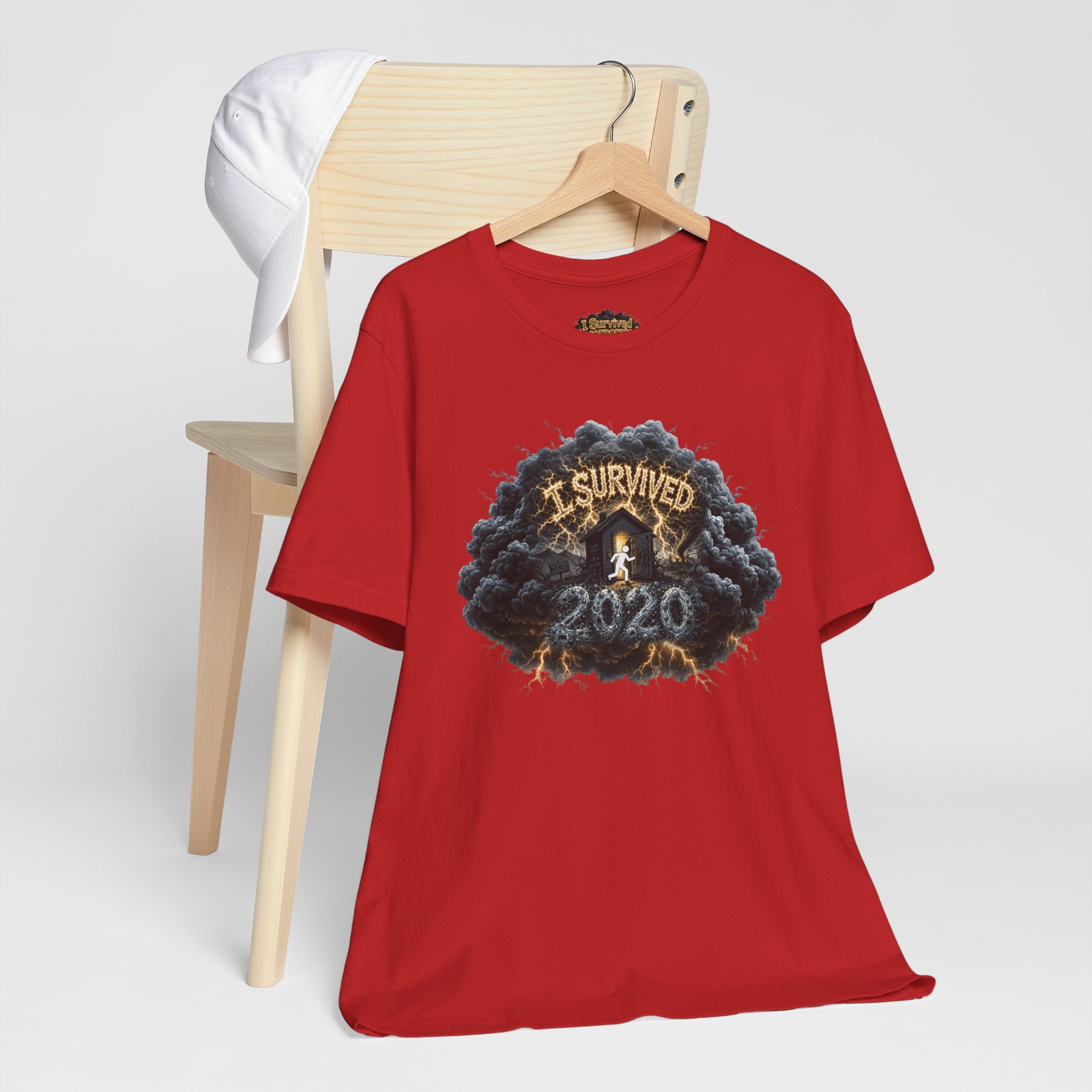 I Survived 2020 — Director's Cut Original Design Teaser Tee | Season 1 Premiere Drop Unisex Jersey Short Sleeve Tee