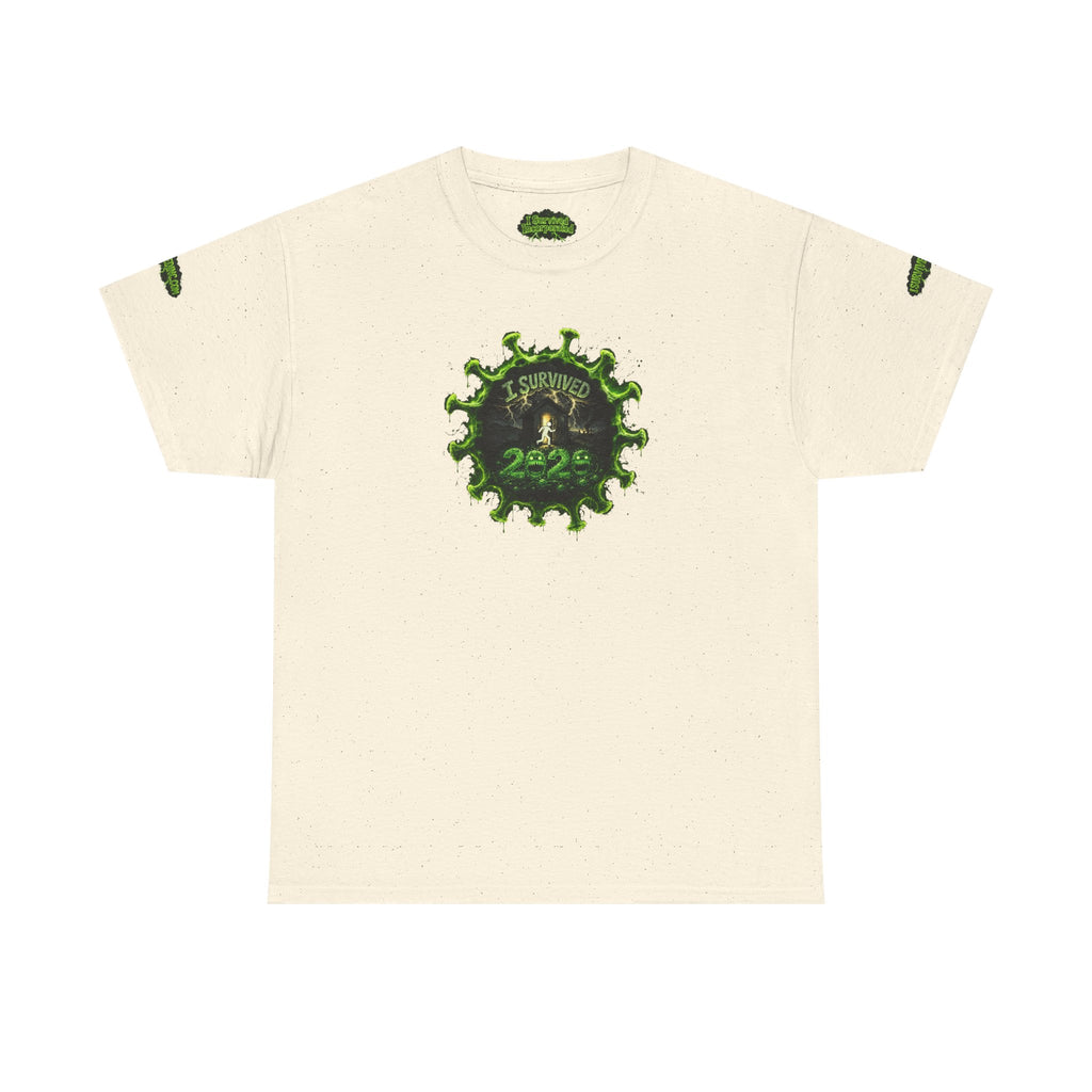 I Survived 2020 — PANDEMIC S1:E2: Director's Cut Special Edition "The Coming of COVID" Unisex Heavy Cotton Tee