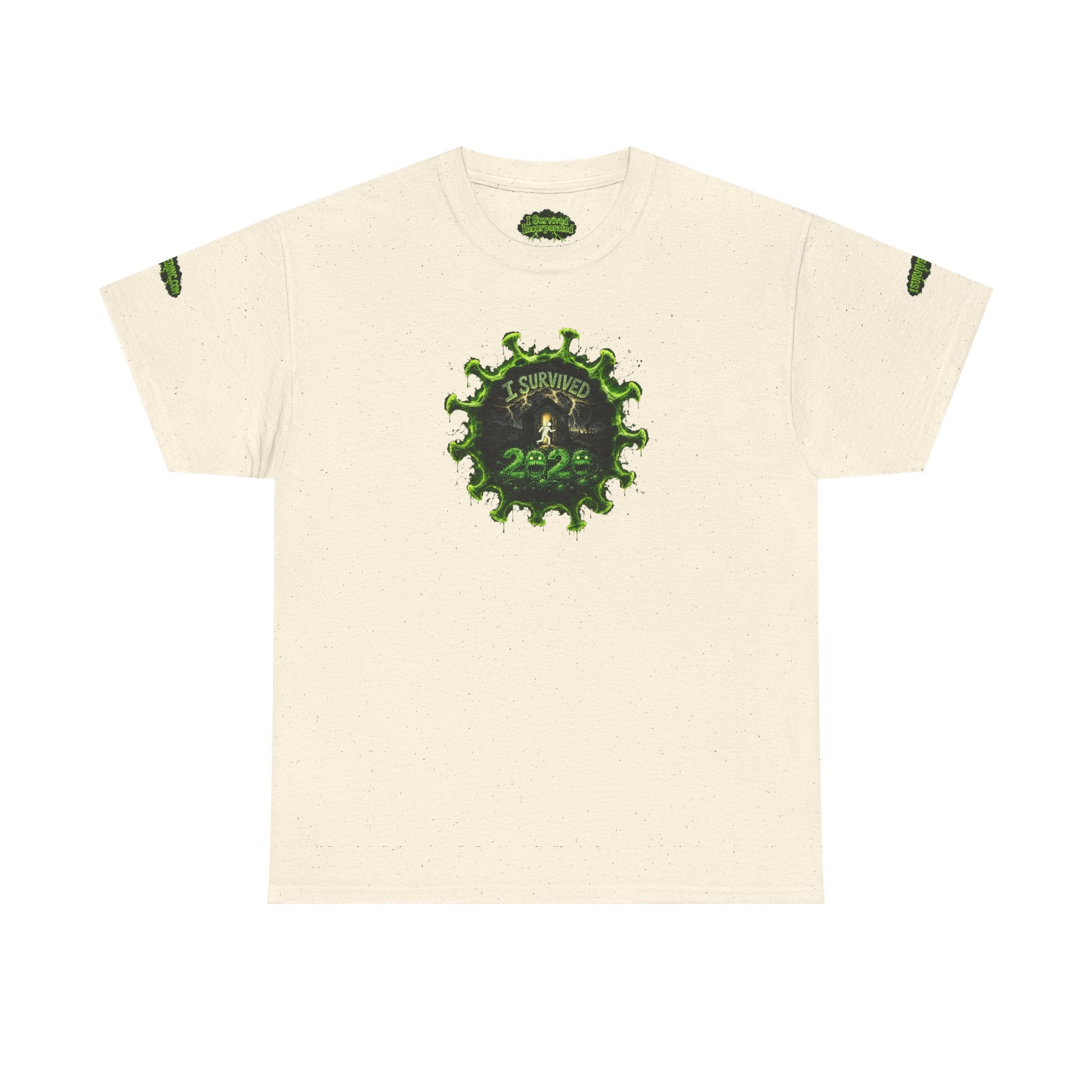 I Survived 2020 — PANDEMIC S1:E2: Director's Cut Special Edition "The Coming of COVID" Unisex Heavy Cotton Tee