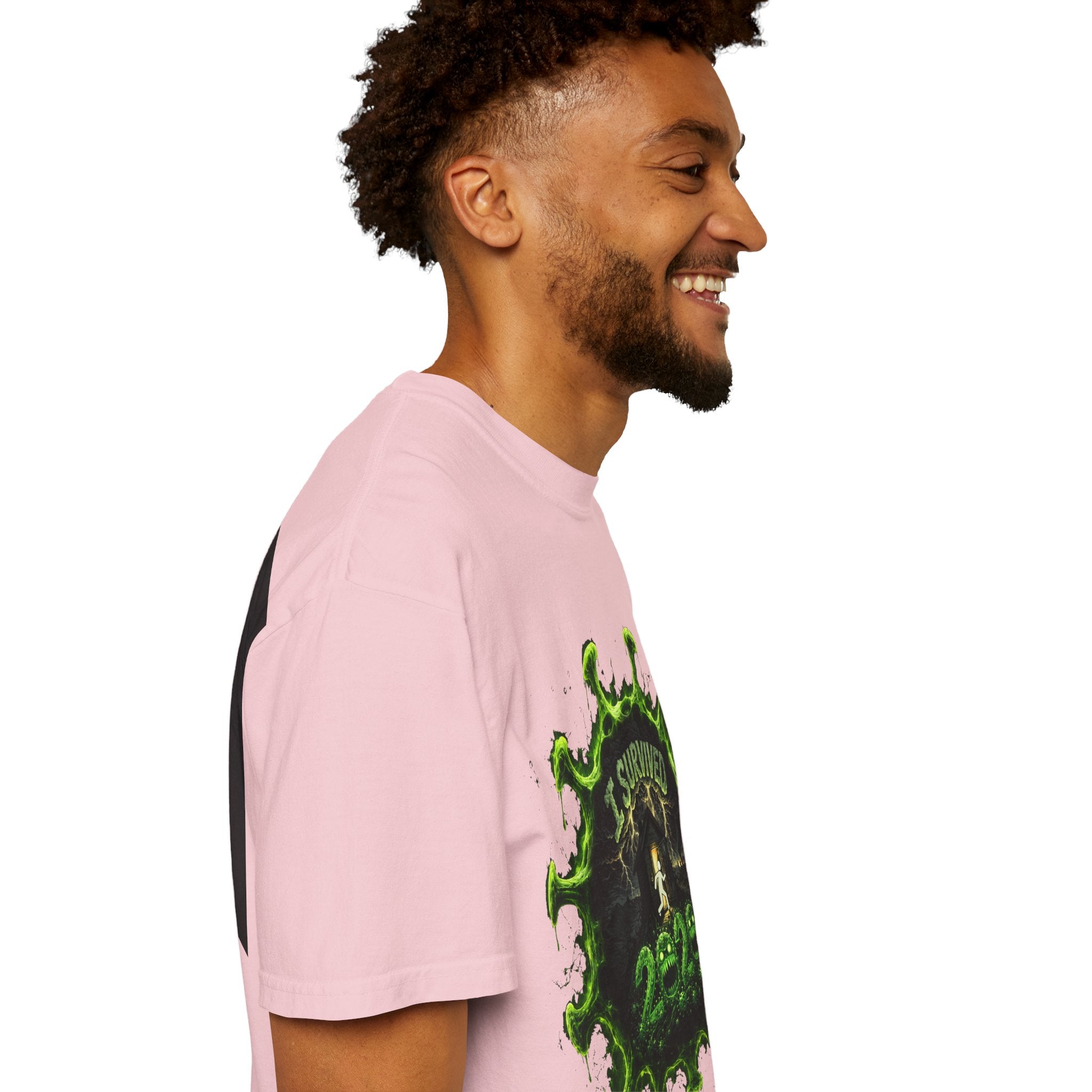 I Survived 2020 — Director's Cut S1:E3 "The Jab!" | Pandemic Edition Unisex Garment-Dyed T-shirt