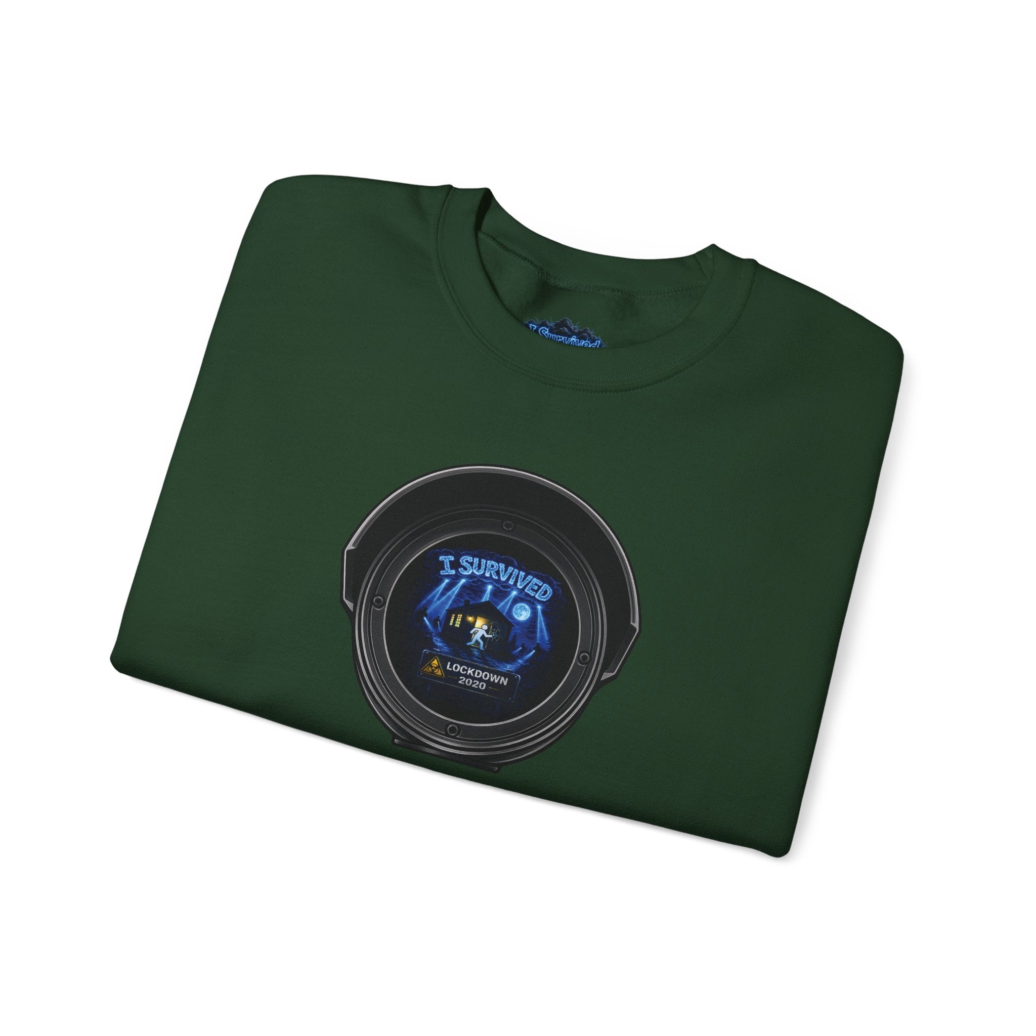 I Survived 2020 — LOCKDOWN S3:E2: Director's Cut Special Edition "Dating Under Lockdown" Unisex Heavy Blend™ Crewneck Sweatshirt