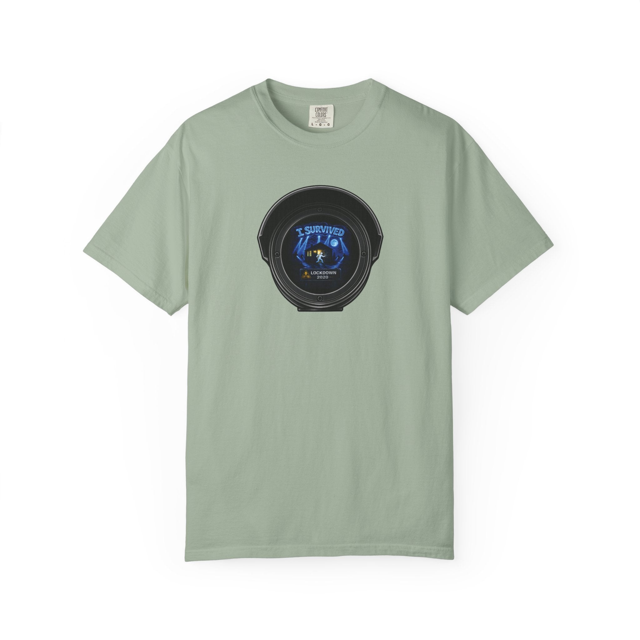 I Survived 2020 —  LOCKDOWN S3:E1: Director's Cut "Quarantine" Unisex Garment-Dyed T-shirt