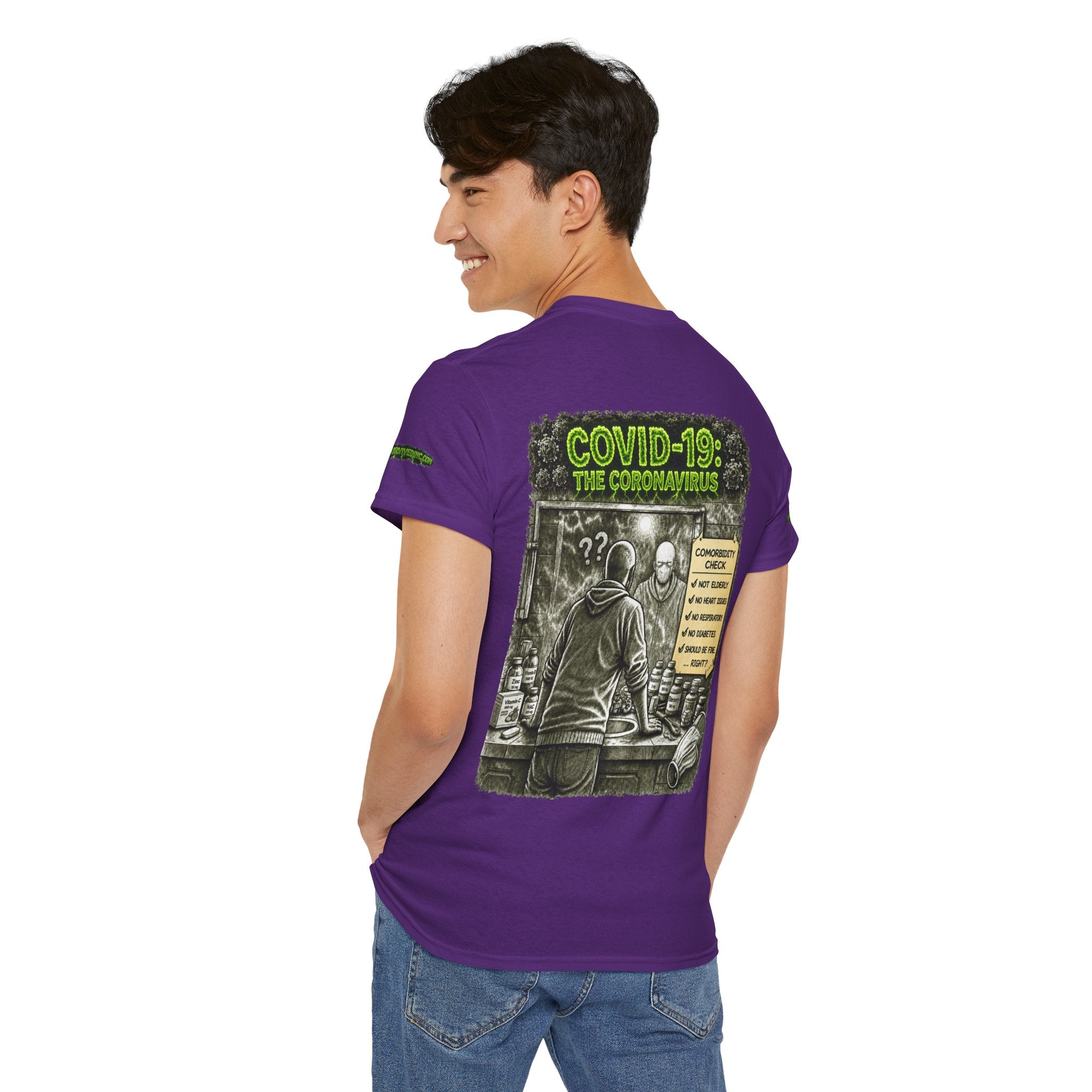 I Survived 2020 — PANDEMIC S1:E1: Director's Cut Special Edition "COVID-19: The Coronavirus" Unisex Garment-Dyed Tee
