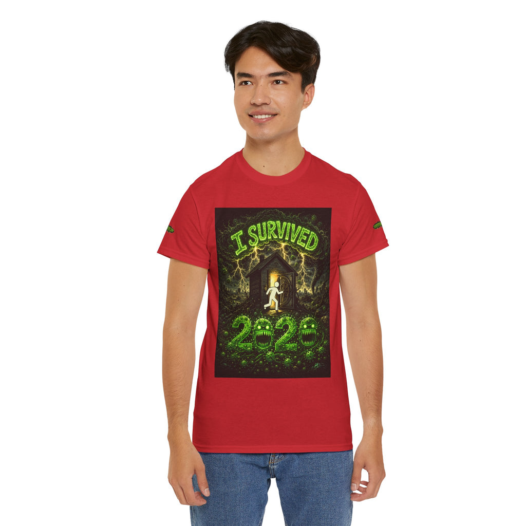 I Survived 2020 — S1:E1 "COVID-19: The Coronavirus" | Pandemic Edition Unisex Heavy Cotton Tee (SPECIAL EDITION)