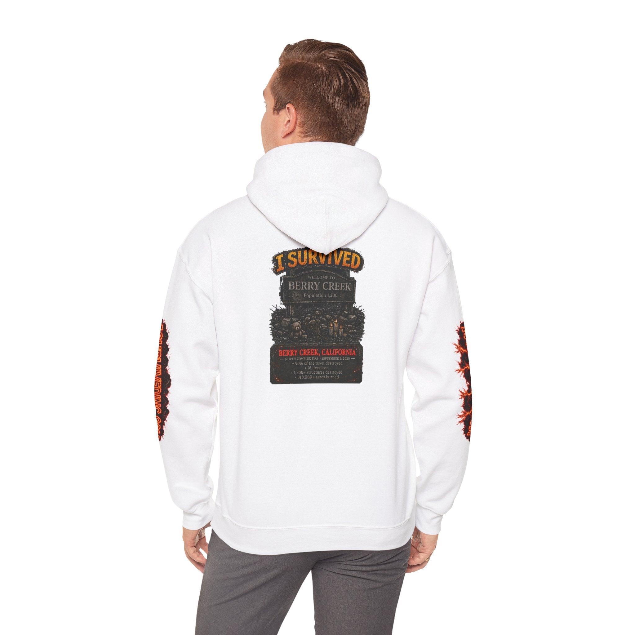 I Survived 2020 — WILDFIRES S2:E1: "Berry Creek" Memorial Hoodie