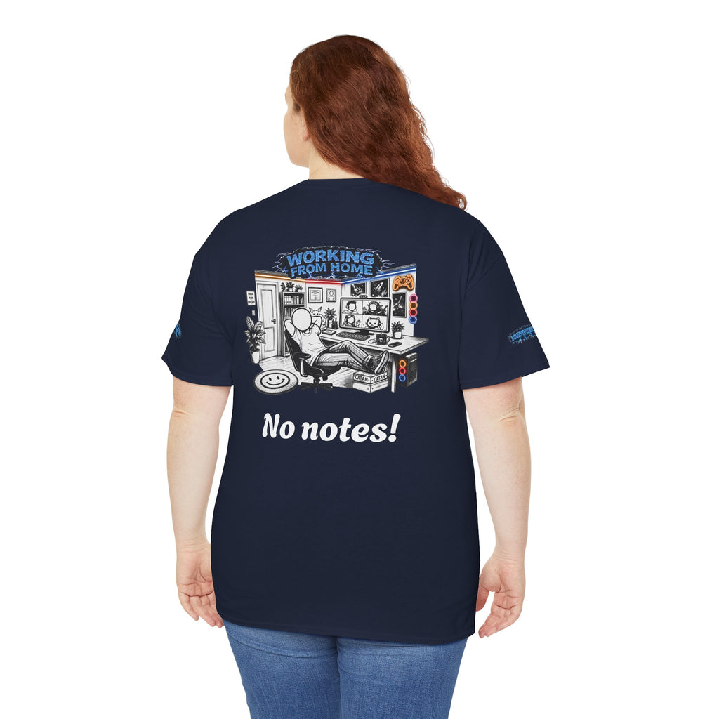 I Survived 2020 — LOCKDOWN S3:E3: Director's Cut Special Edition "Working From Home" Unisex Heavy Cotton Tee