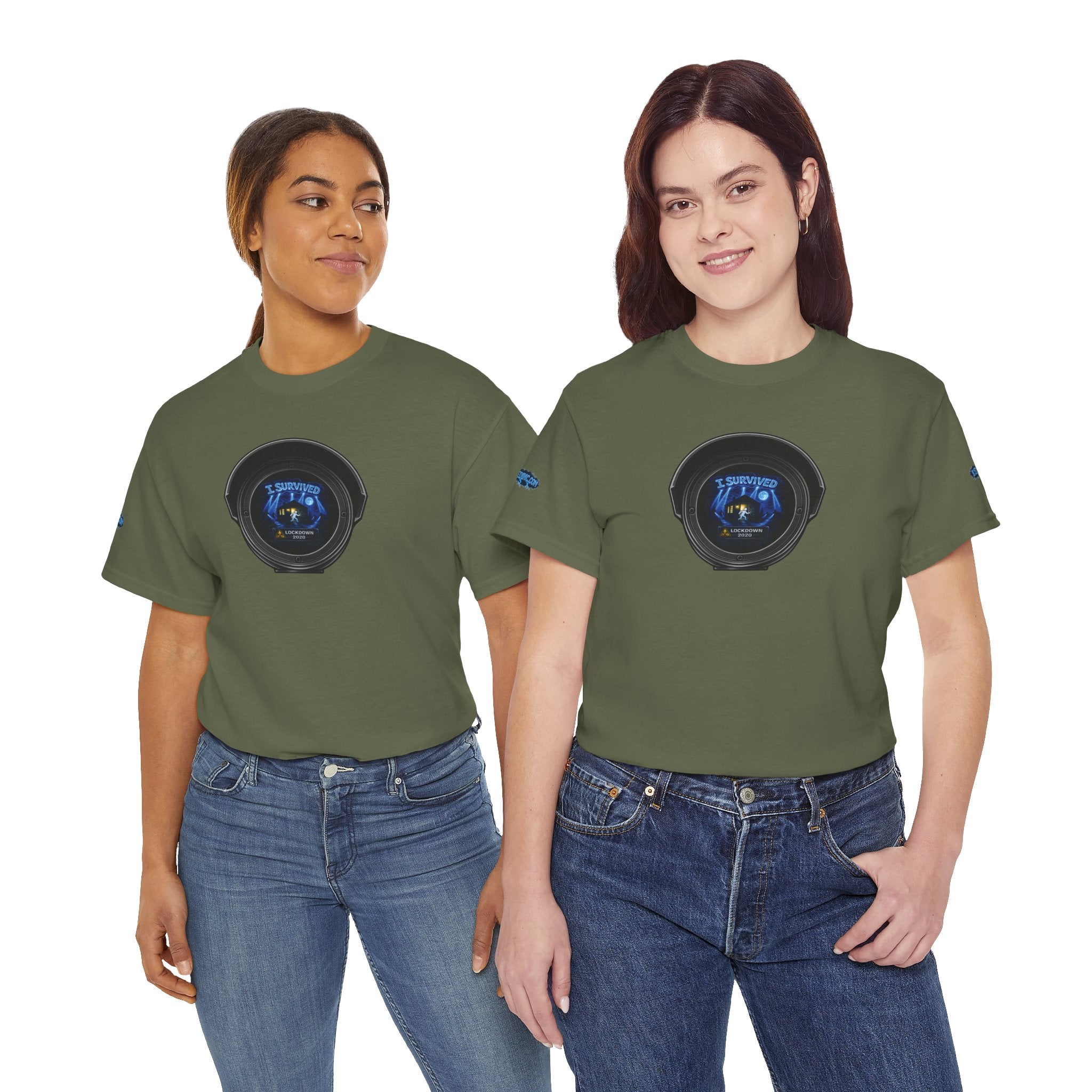 I Survived 2020 — LOCKDOWN S3:E2: Director's Cut Special Edition "Dating Under Lockdown" Unisex Heavy Cotton Tee