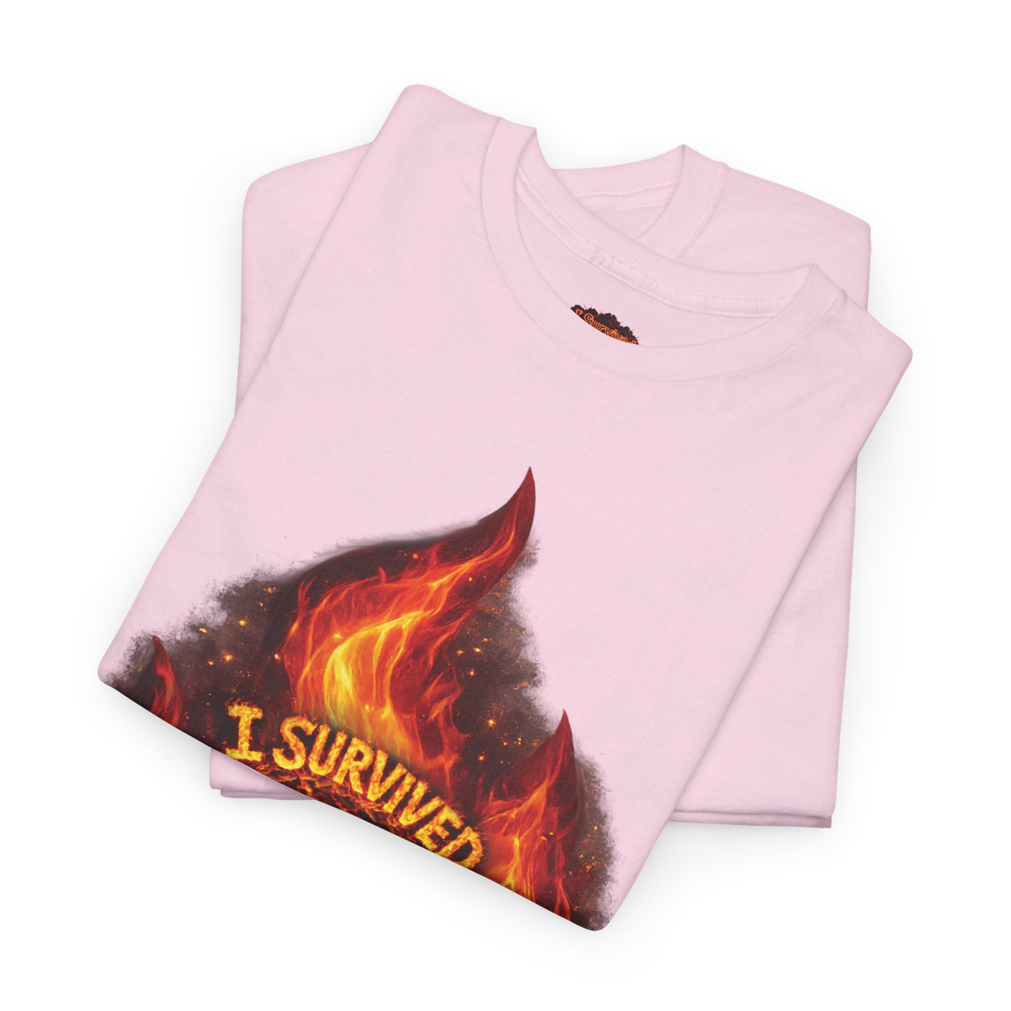 I Survived 2020 — Director's Cut S2:E3 "The California Wildfires" | Wildfire Edition Memorial Unisex Heavy Cotton Tee (SPECIAL EDITION)